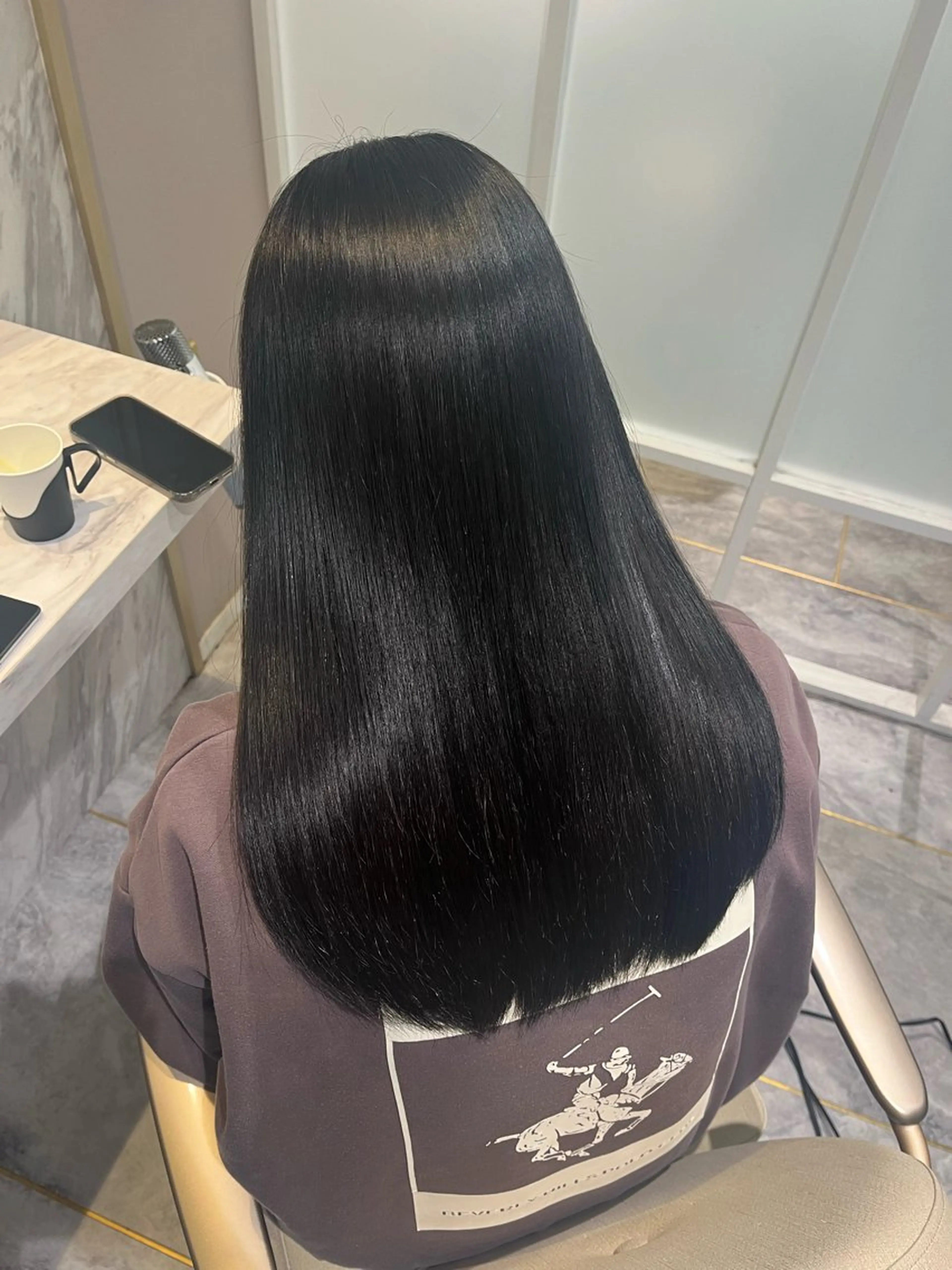 ミディアム 縮毛矯正 カット 縮毛矯正 🩵tocca yui🩵のヘアスタイル