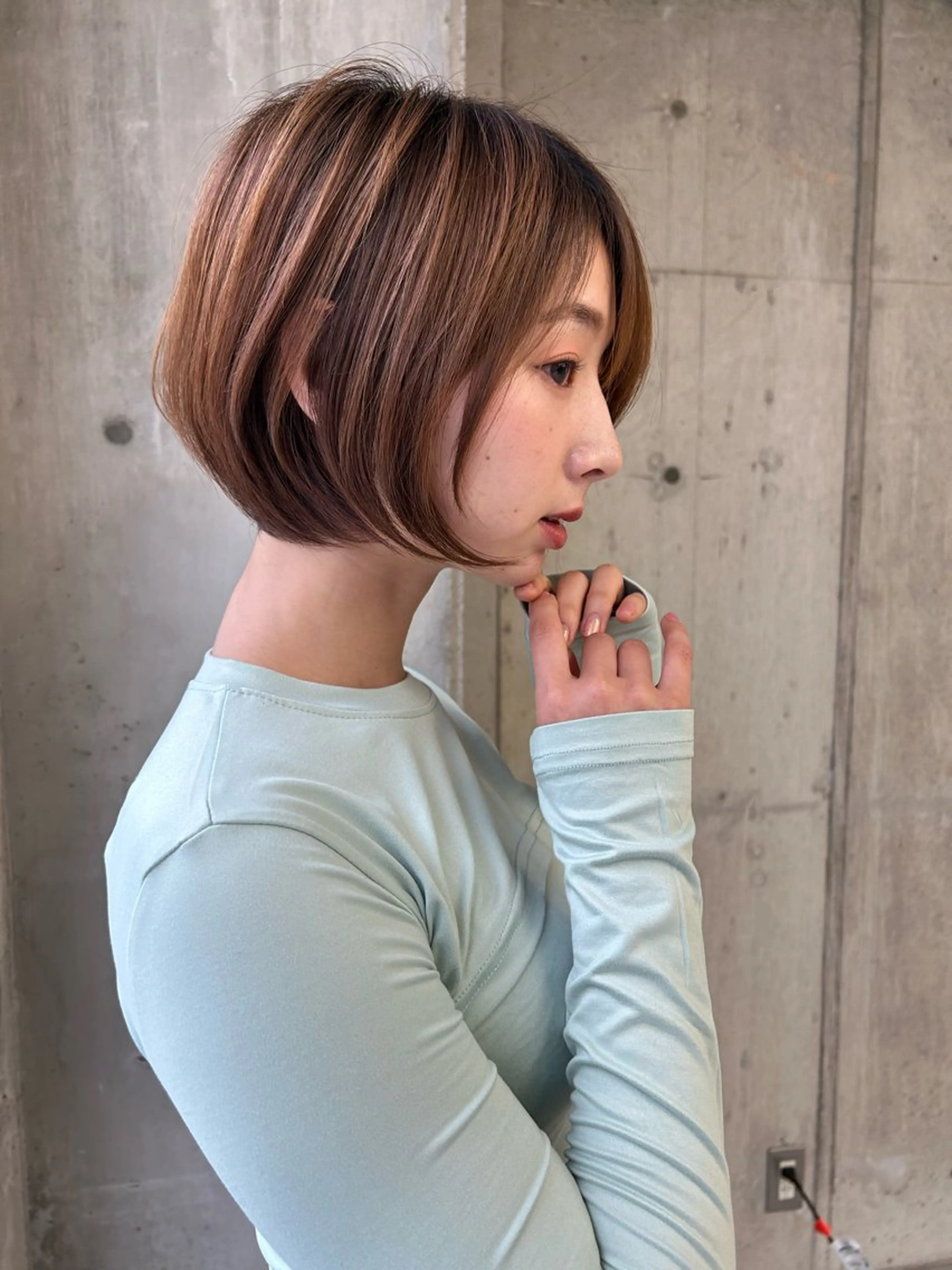 ショート 縮毛矯正 トリートメント _WHITE所属・石川直樹 似合わせカット✨のヘアスタイル