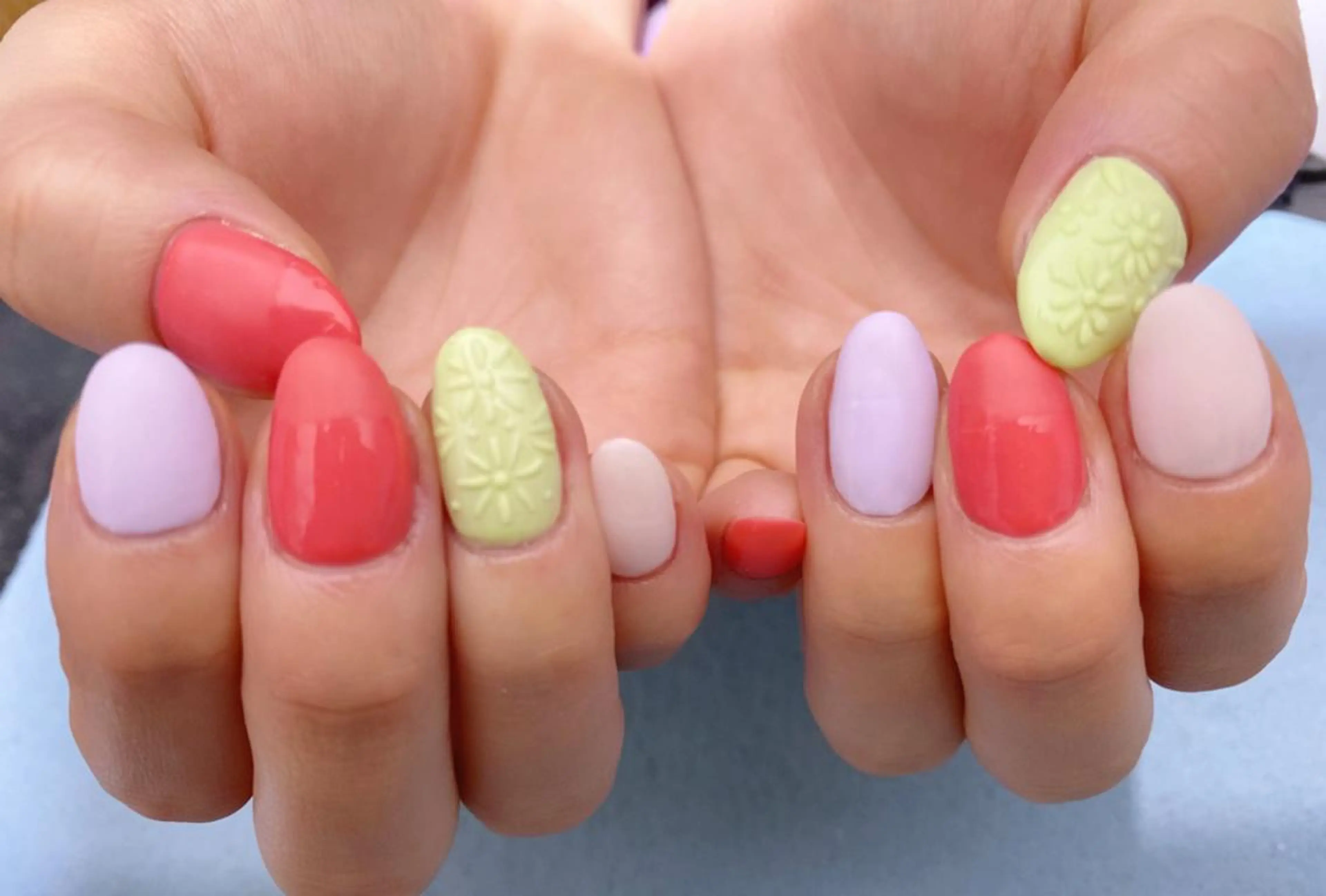 ネイル ぷっくりネイル ハンドネイル ハンドケア u sのネイルデザイン