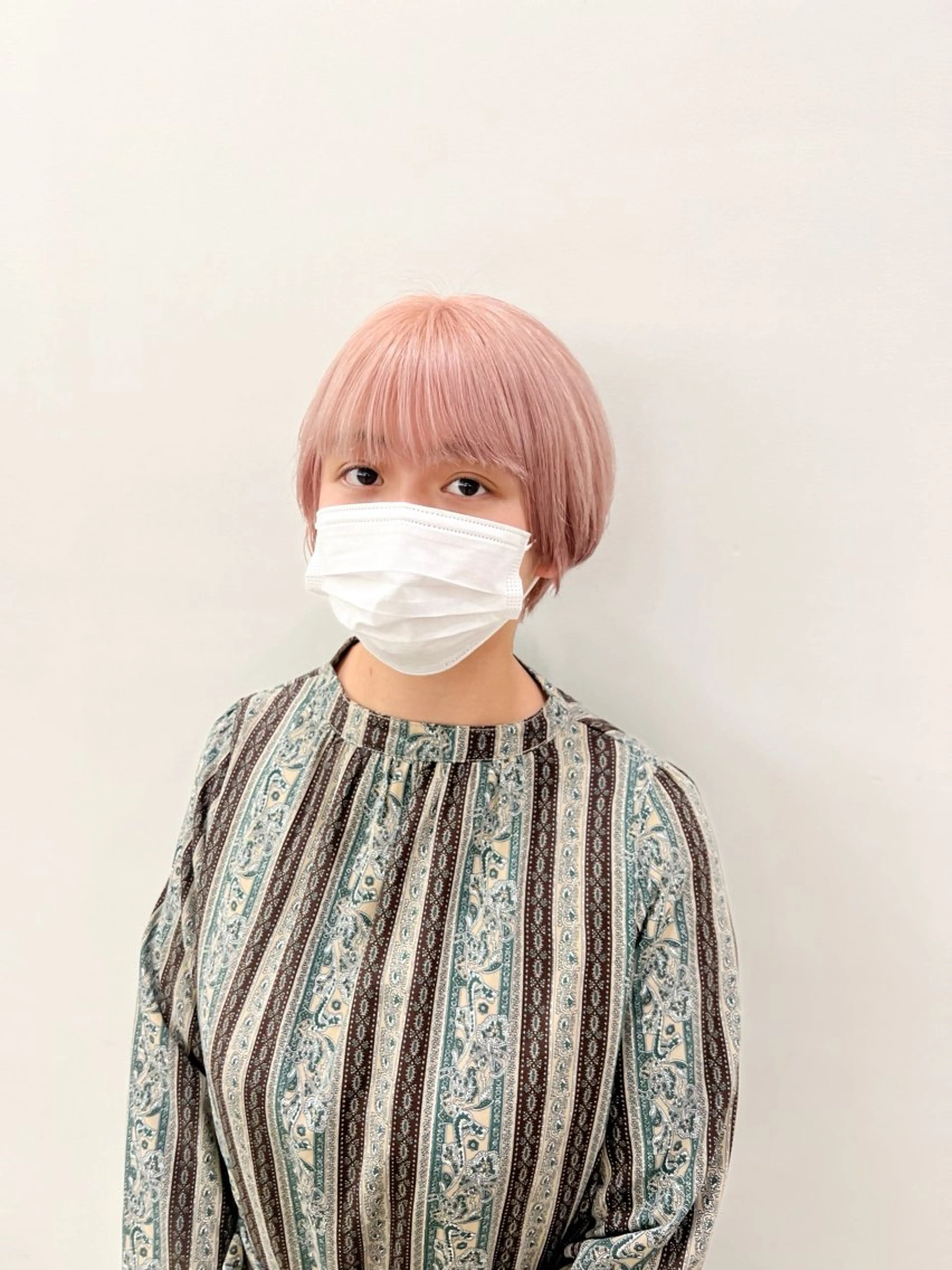 ショート カット ヘアカラー トリートメント つくばUtooe's 副店長　寺沢颯のヘアスタイル