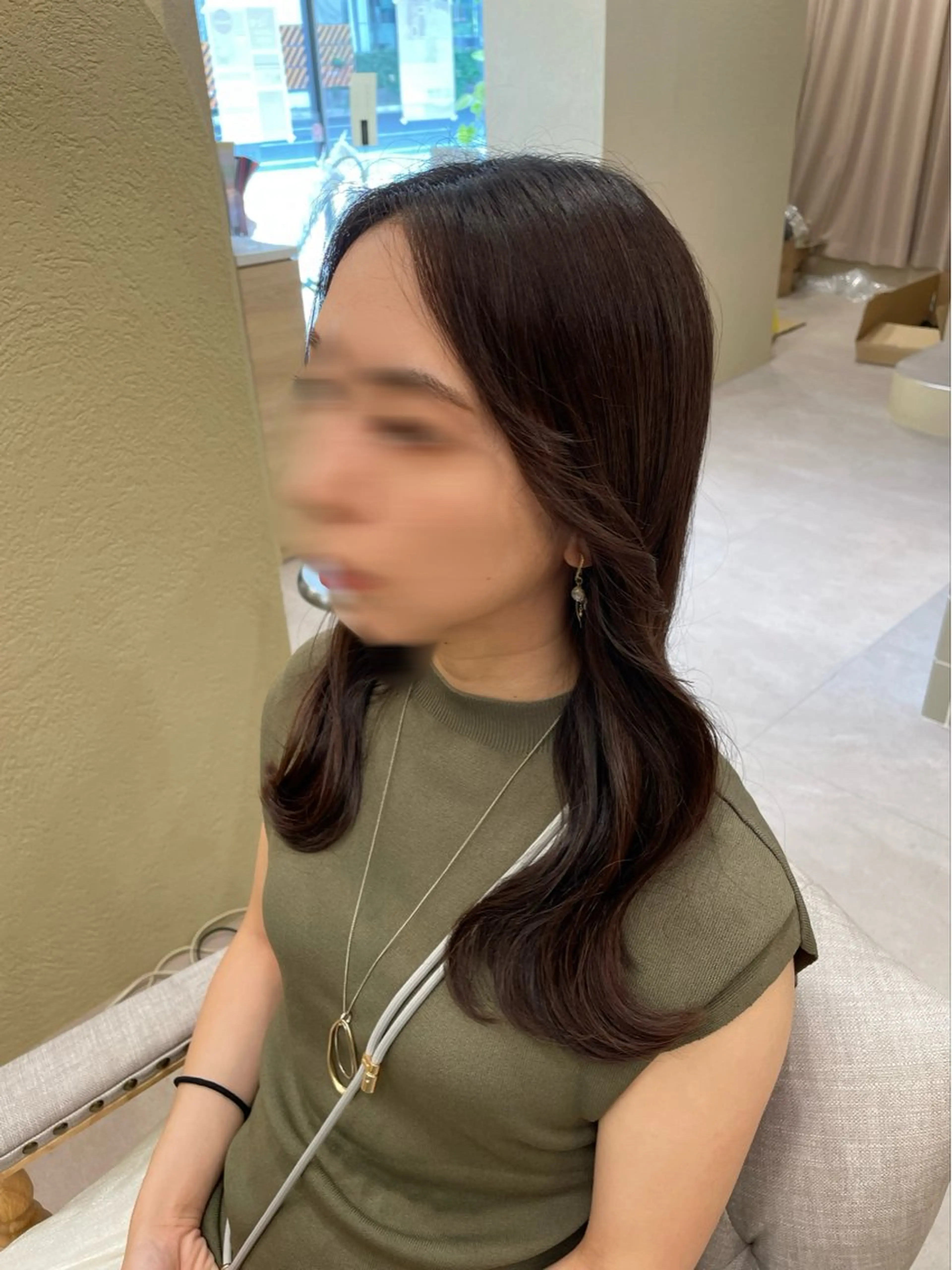 ロング ヘアアレンジ 大賀 祐未のヘアスタイル