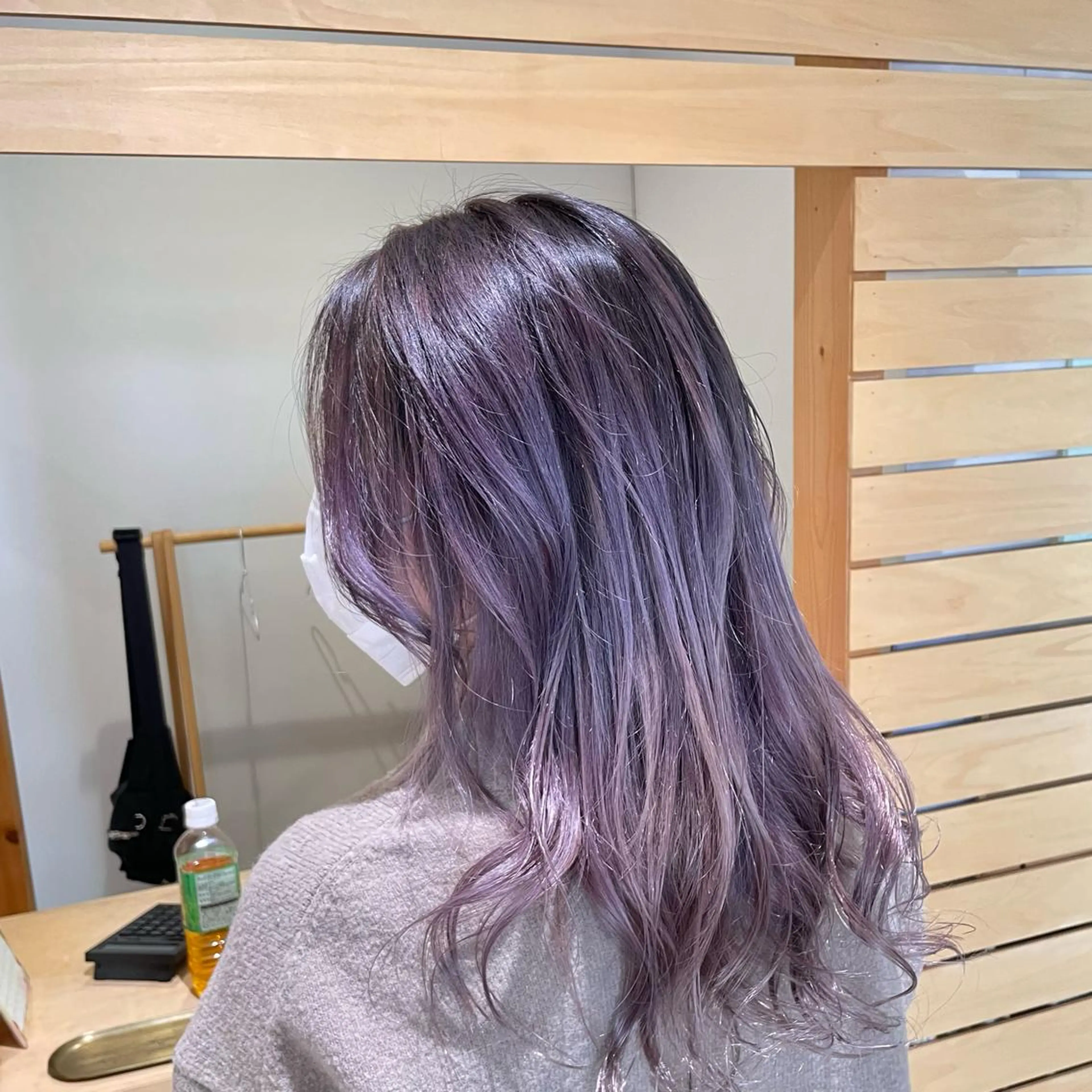 セミロング カラー ブリーチ RUBEUS【ルベウス】所属・✨艶々カラー🎨 杉本賢人のヘアスタイル