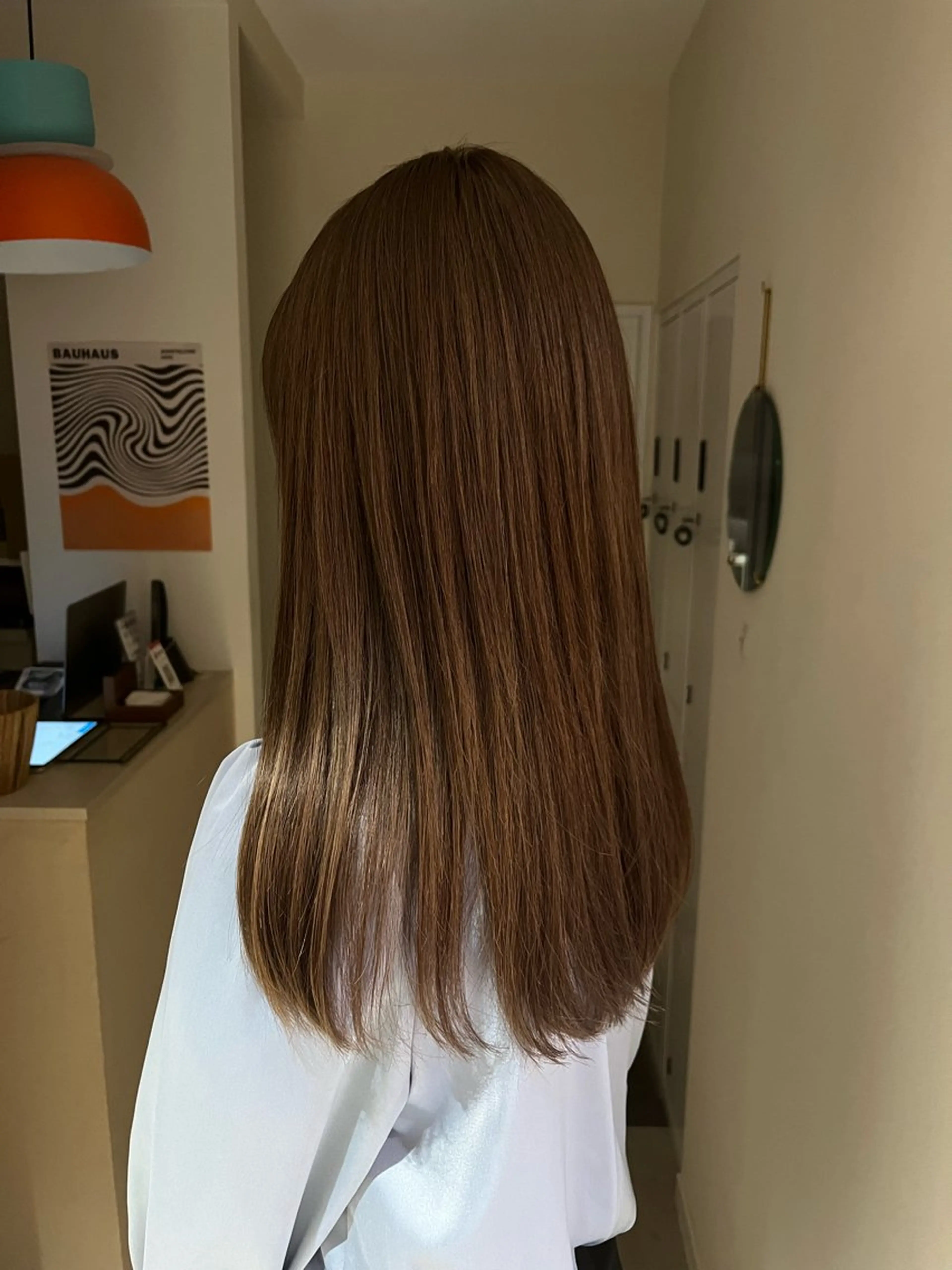 ロング カラー ベージュカラー 是永 コレナガのマツエク・マツパデザイン