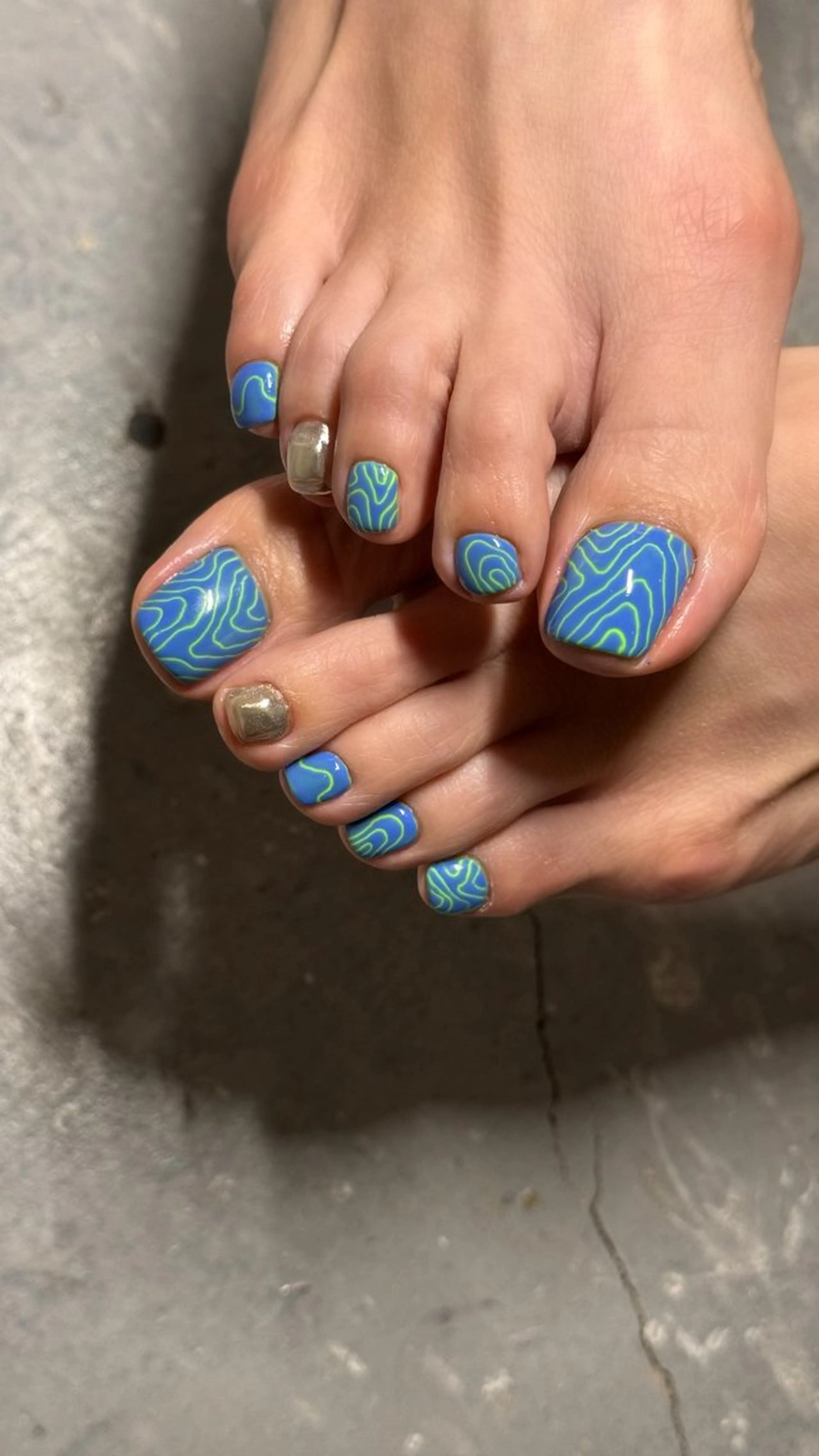 ネイル 持ち込み フットネイル ZERO Nail Art Foot専用のネイルデザイン