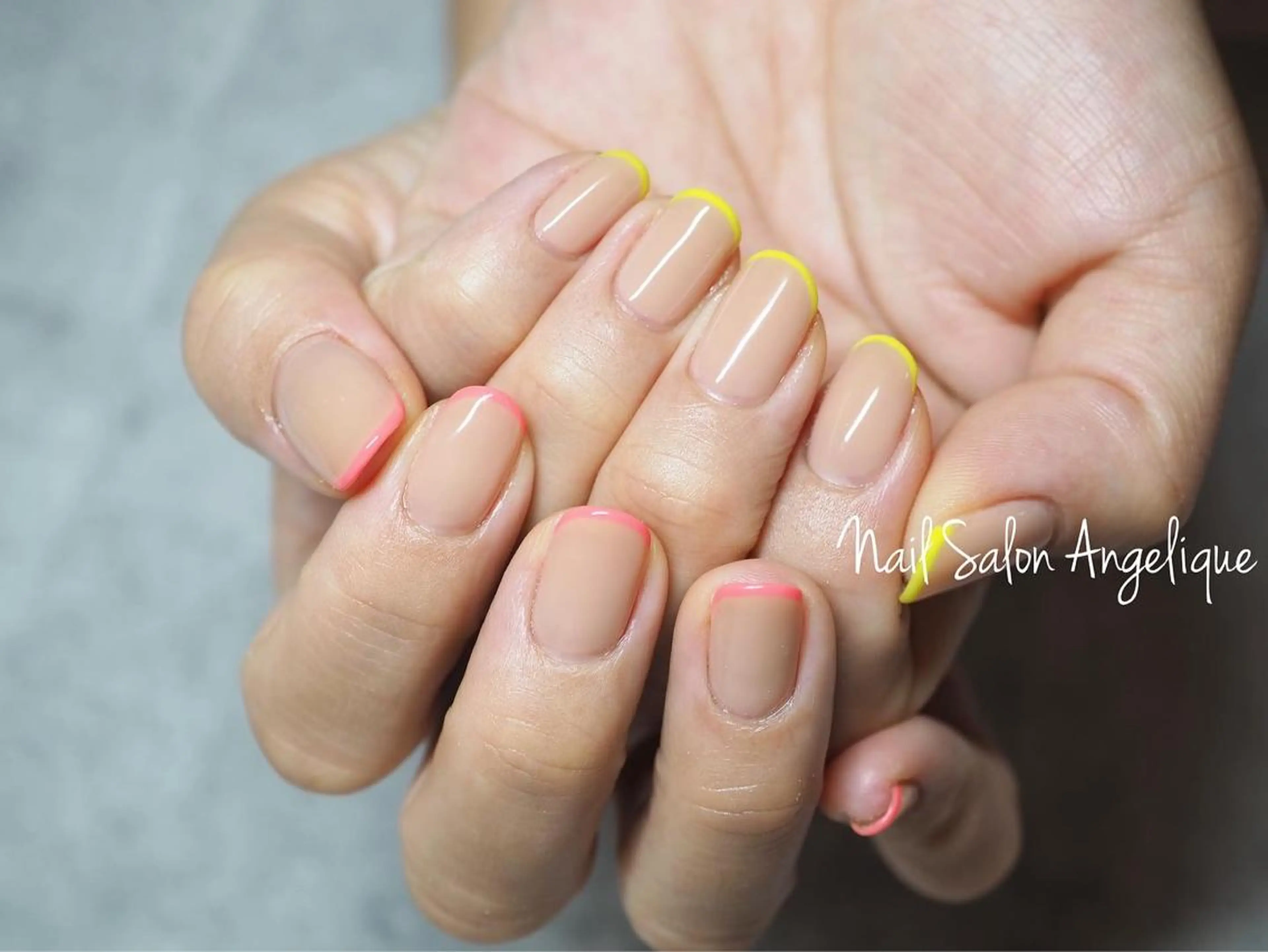 当店ジェルオフ込☆ジェルフレンチの写真