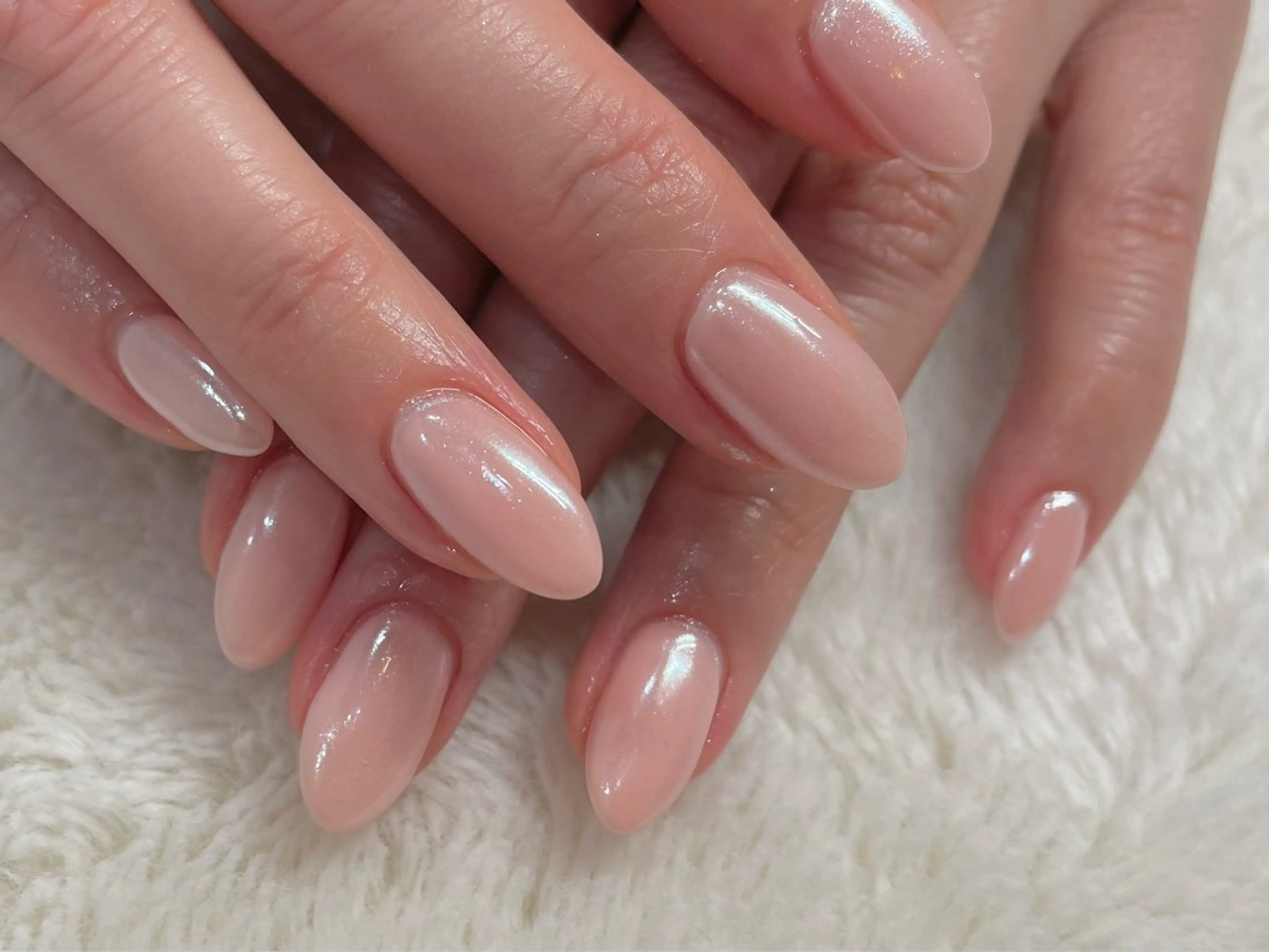 パウダーネイル(オフ込み)の写真