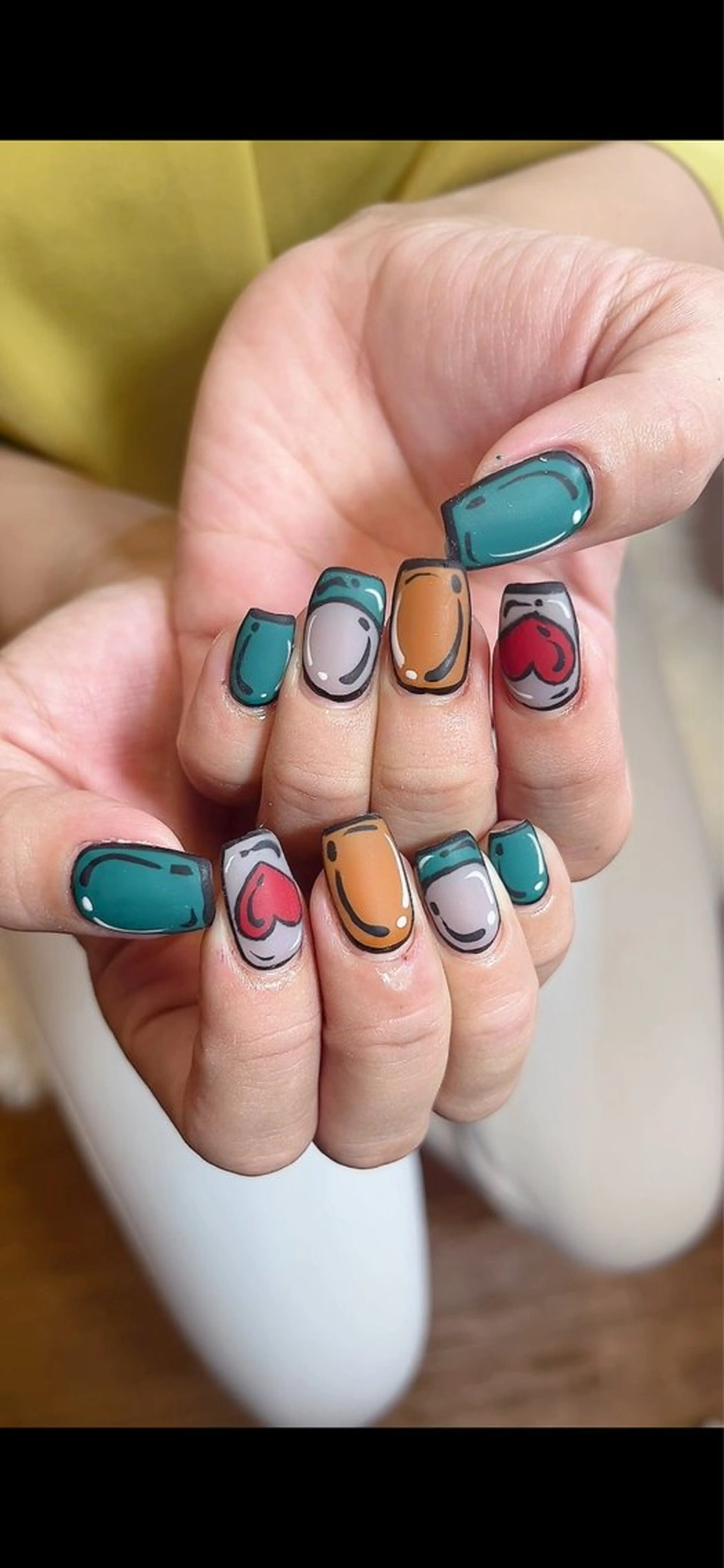 ネイル ハンドネイル LOVE NAIL 💕Sonoのネイルデザイン