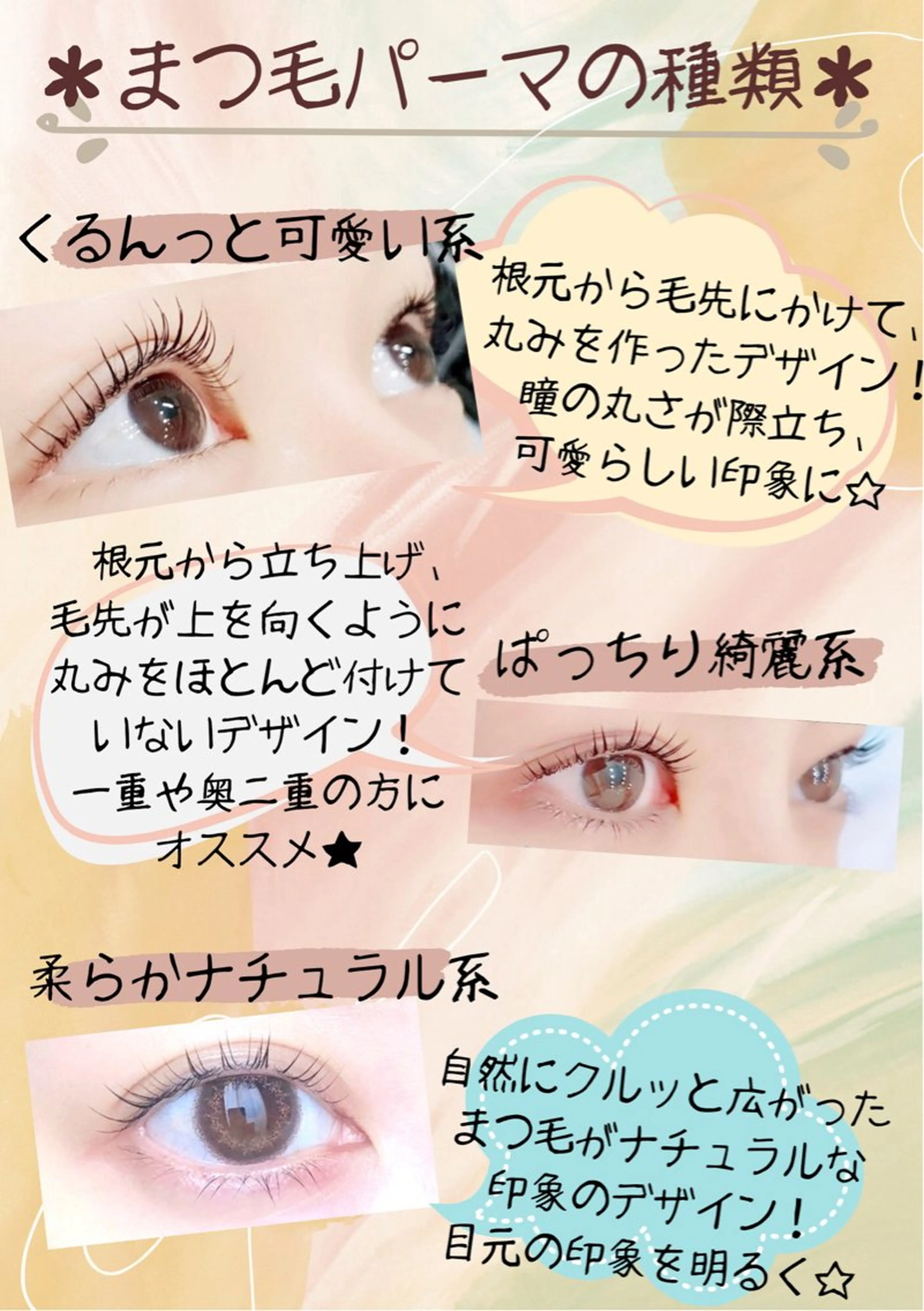 マツエク・マツパ APEX SALONのマツエク・マツパデザイン