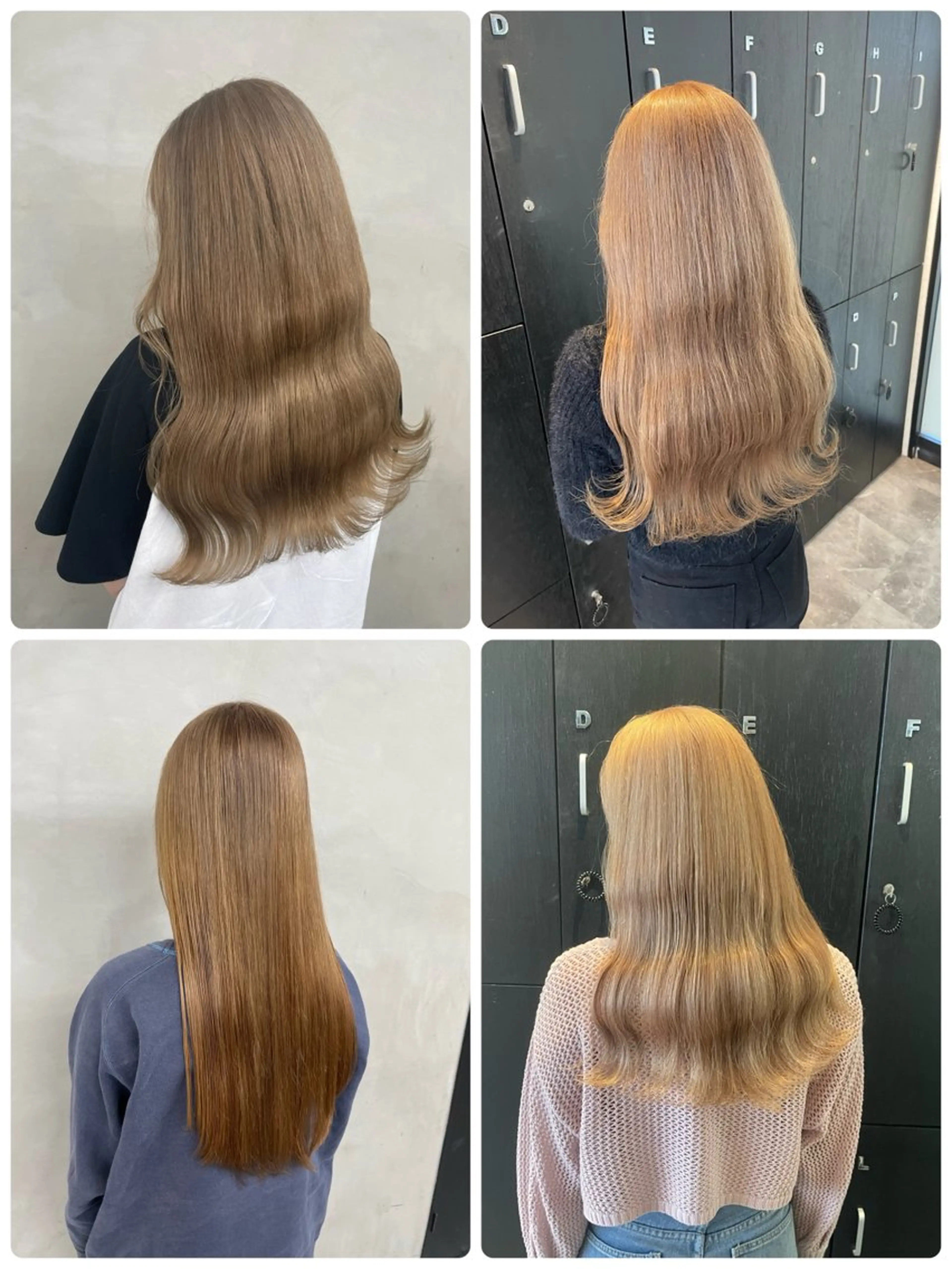 ロング ヘアカラー 🧋ミルクティーカラ ー🧋特化小林拓登のヘアスタイル