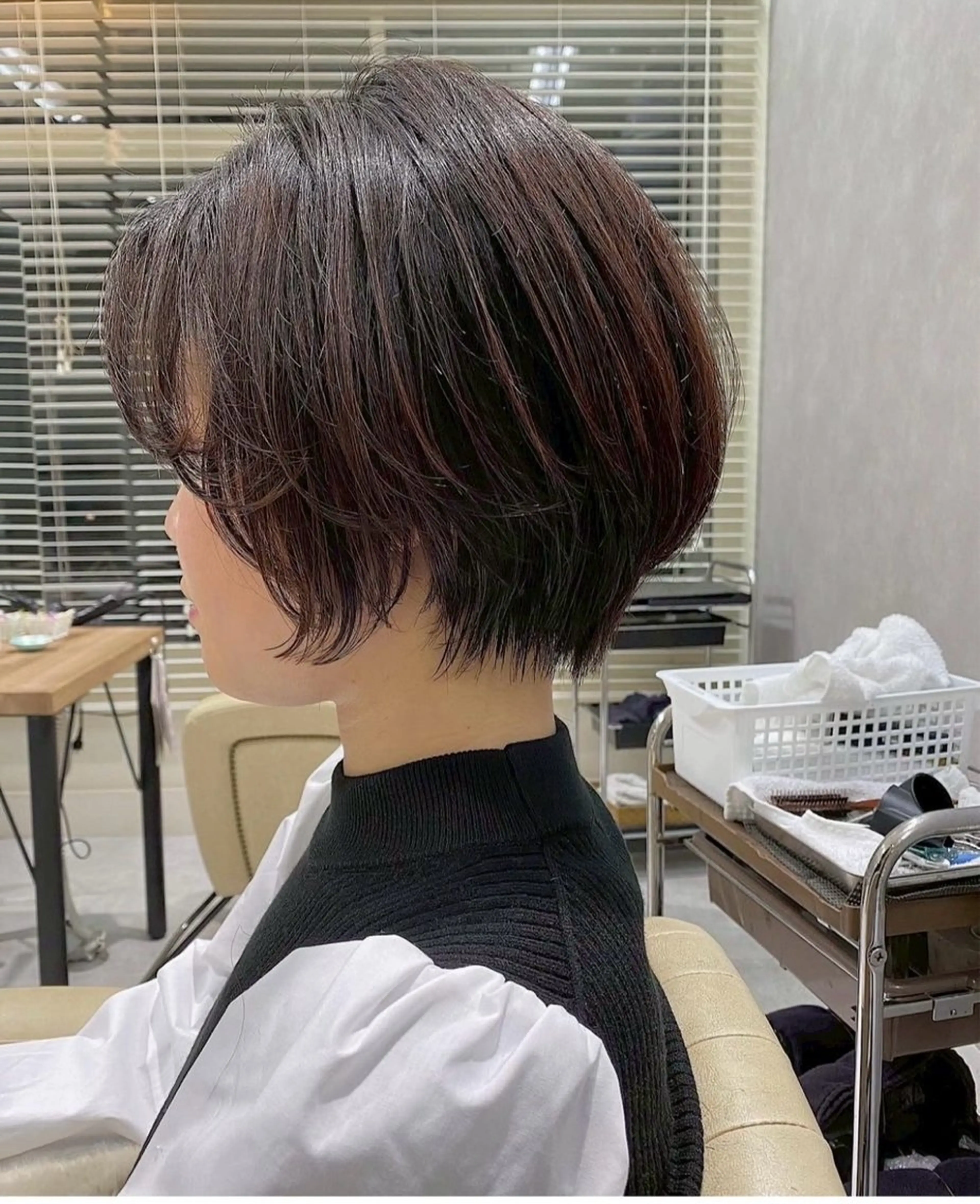 ショート カラー ヘアアレンジ カット トリートメント 💫きたはら りおん💫のヘアスタイル