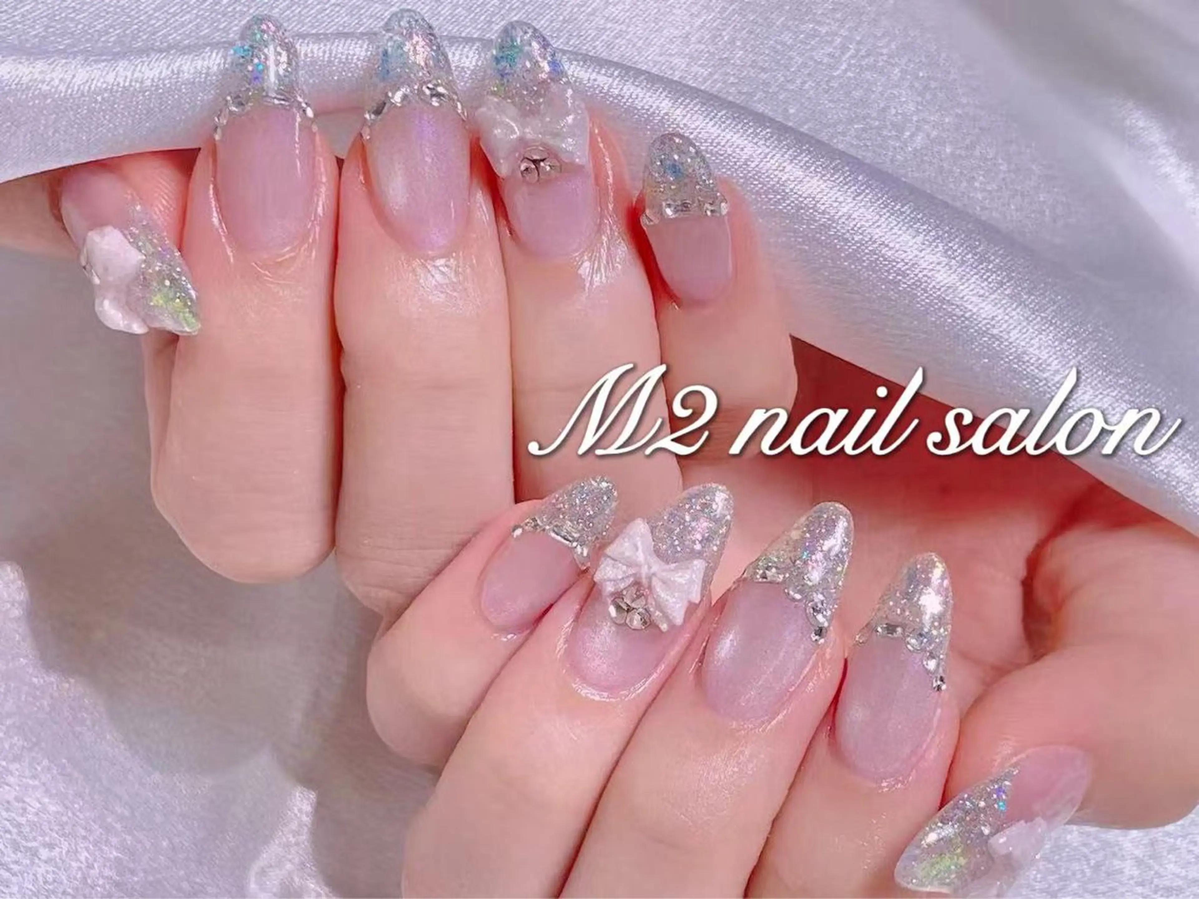 ネイル 長さだし専門店 M2　rikaのネイルデザイン