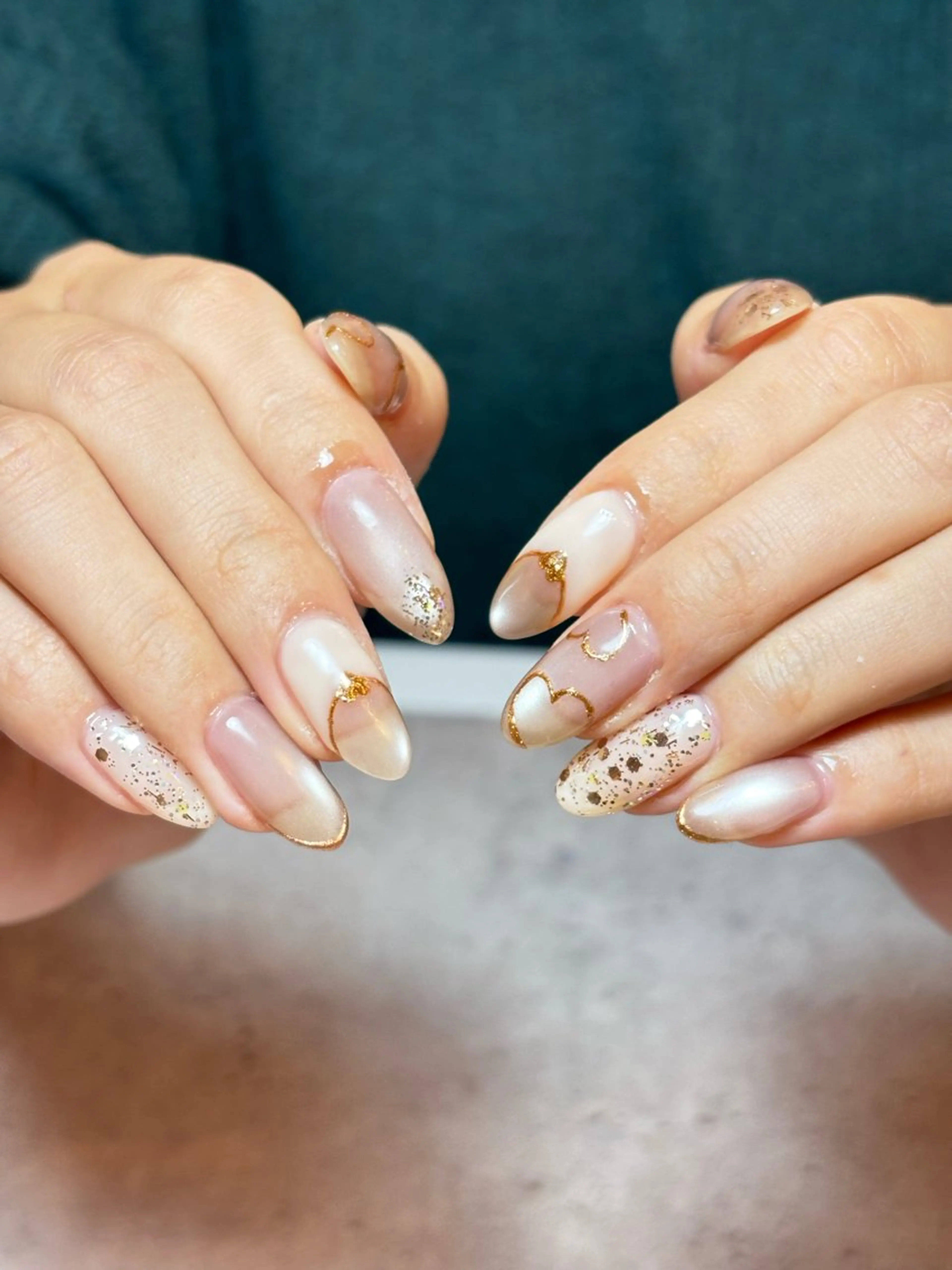 ネイル ハンドネイル 福山 千尋のネイルデザイン