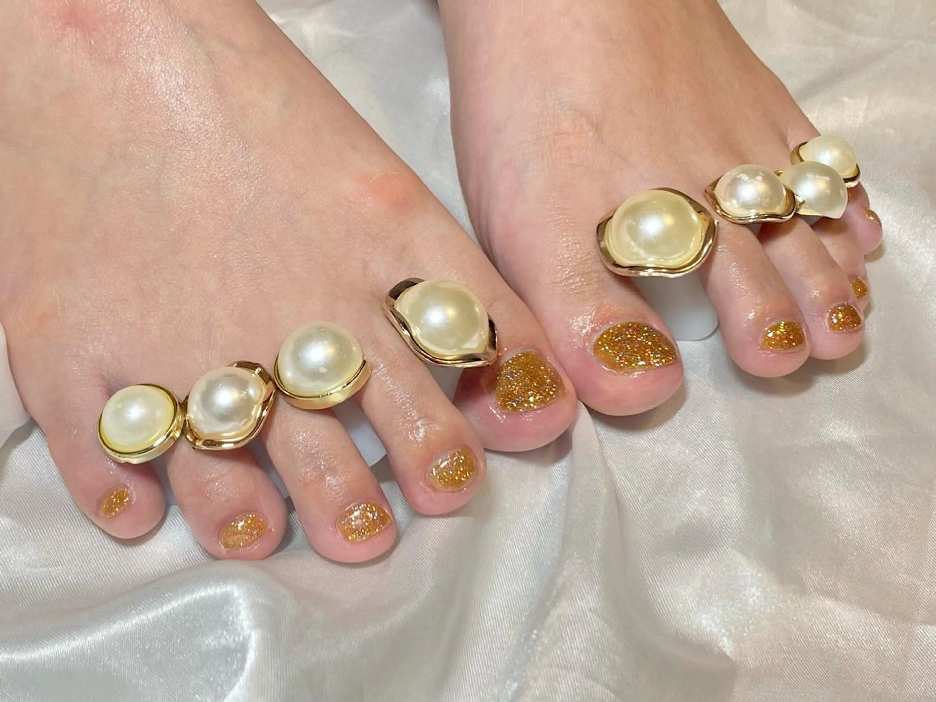 キッズ ネイル フットネイル ワンカラーネイル フットネイル おうちネイルサロン RINAのその他イメージ