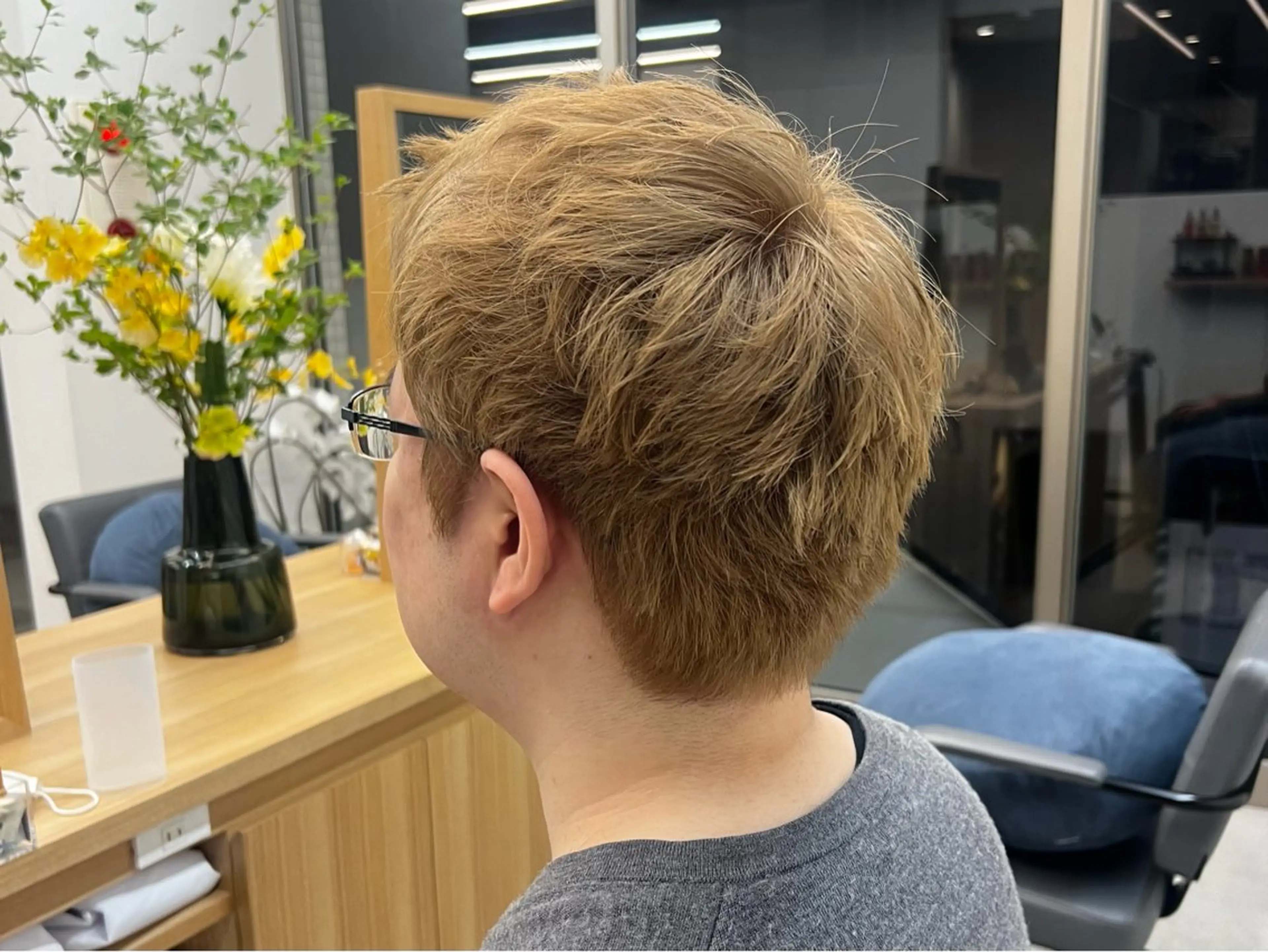 カラー メンズ カット ヘアカラー タナカ マヤ/金沢八景のヘアスタイル