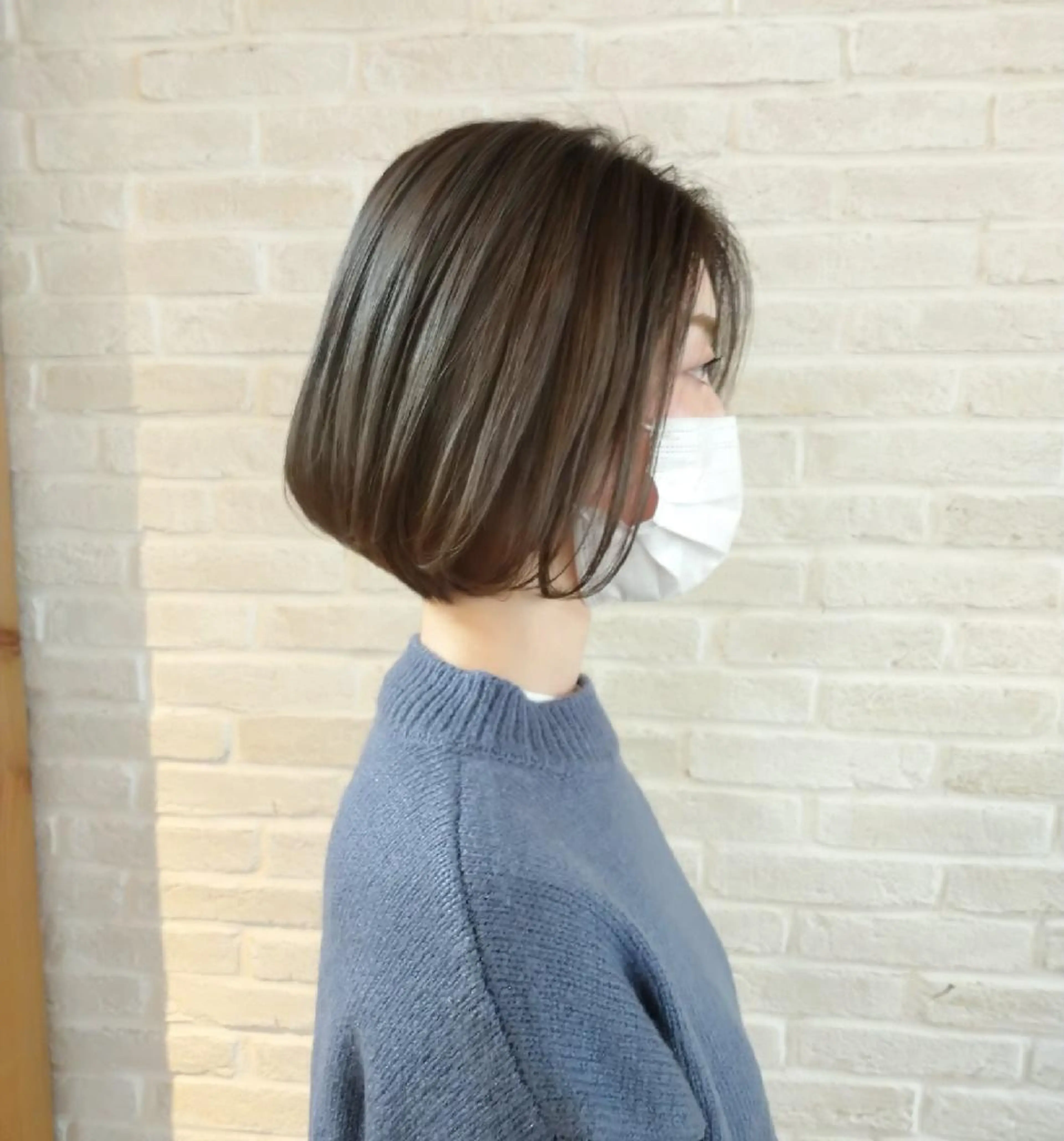 ミディアム カラー カット ヘアカラー トリートメント little×PORTO 元町所属・Topstylist ゆきこのヘアスタイル