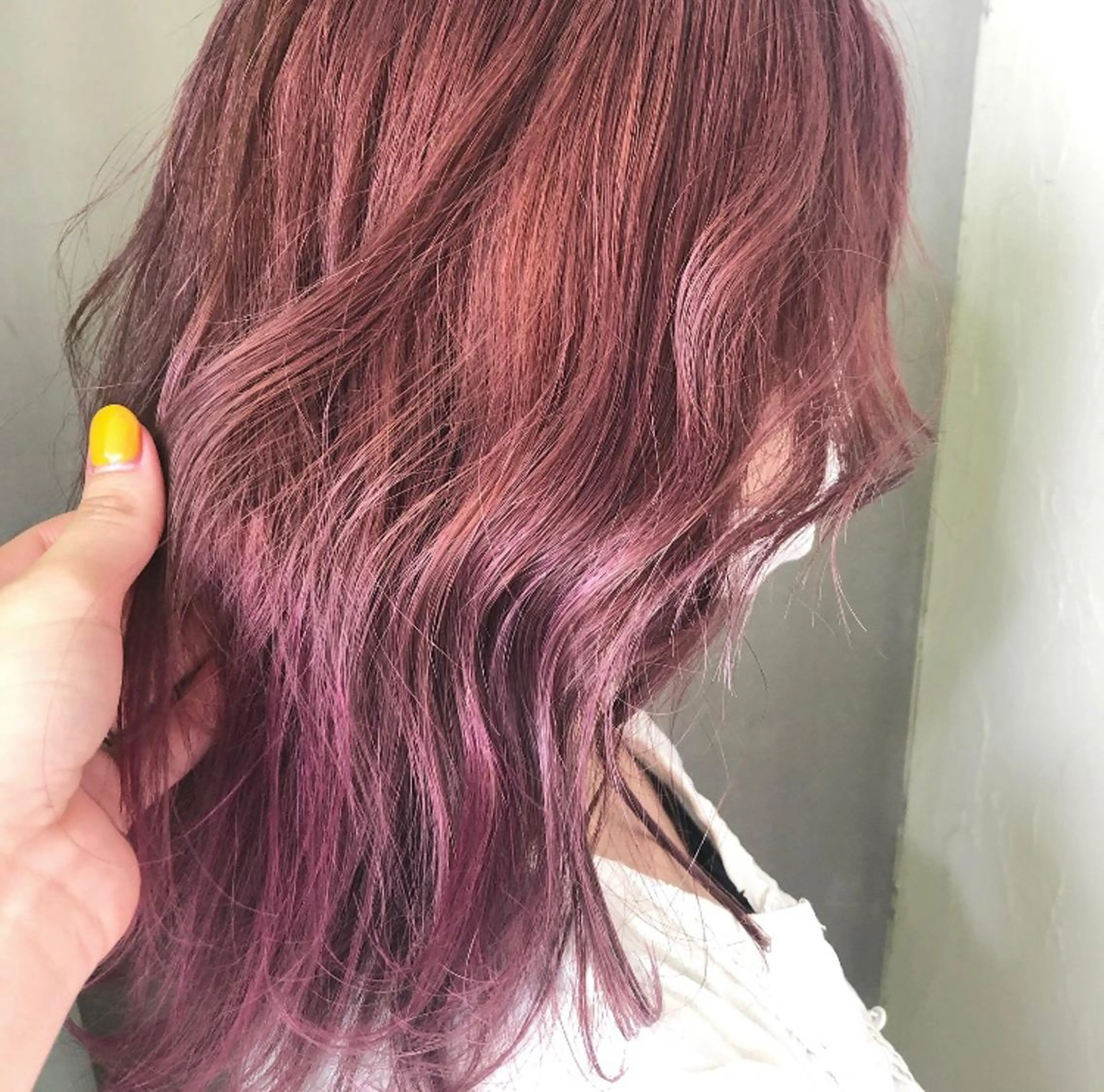 ミディアム カラー ダブルカラー Jewel  Box東梅田所属・髪質改善サロン 梅田/ヨナミネのヘアスタイル