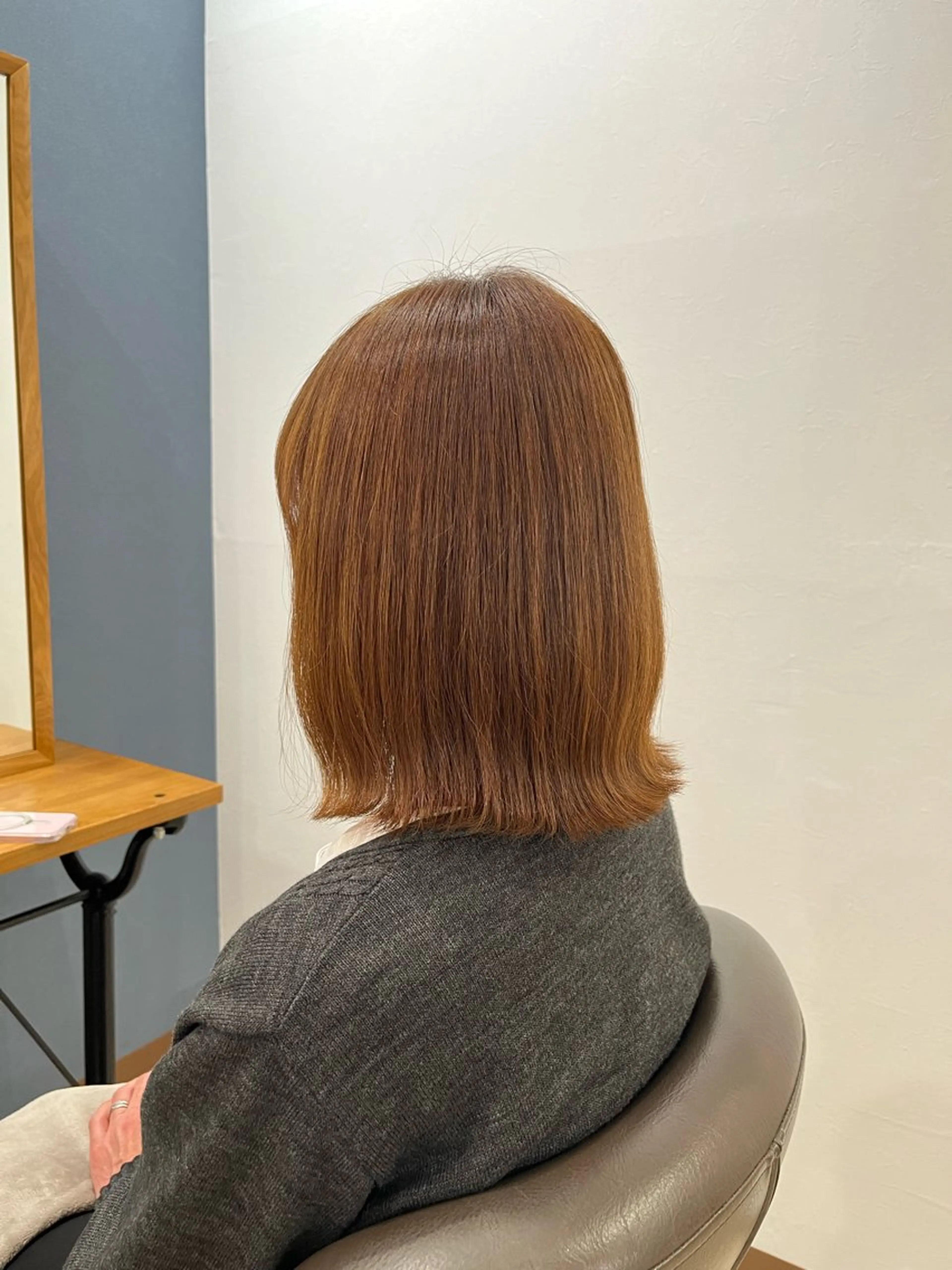 ショート カラー ブラウンカラー 透明感カラー ボブ メンズサロンクロ所属・今井 匠のヘアスタイル