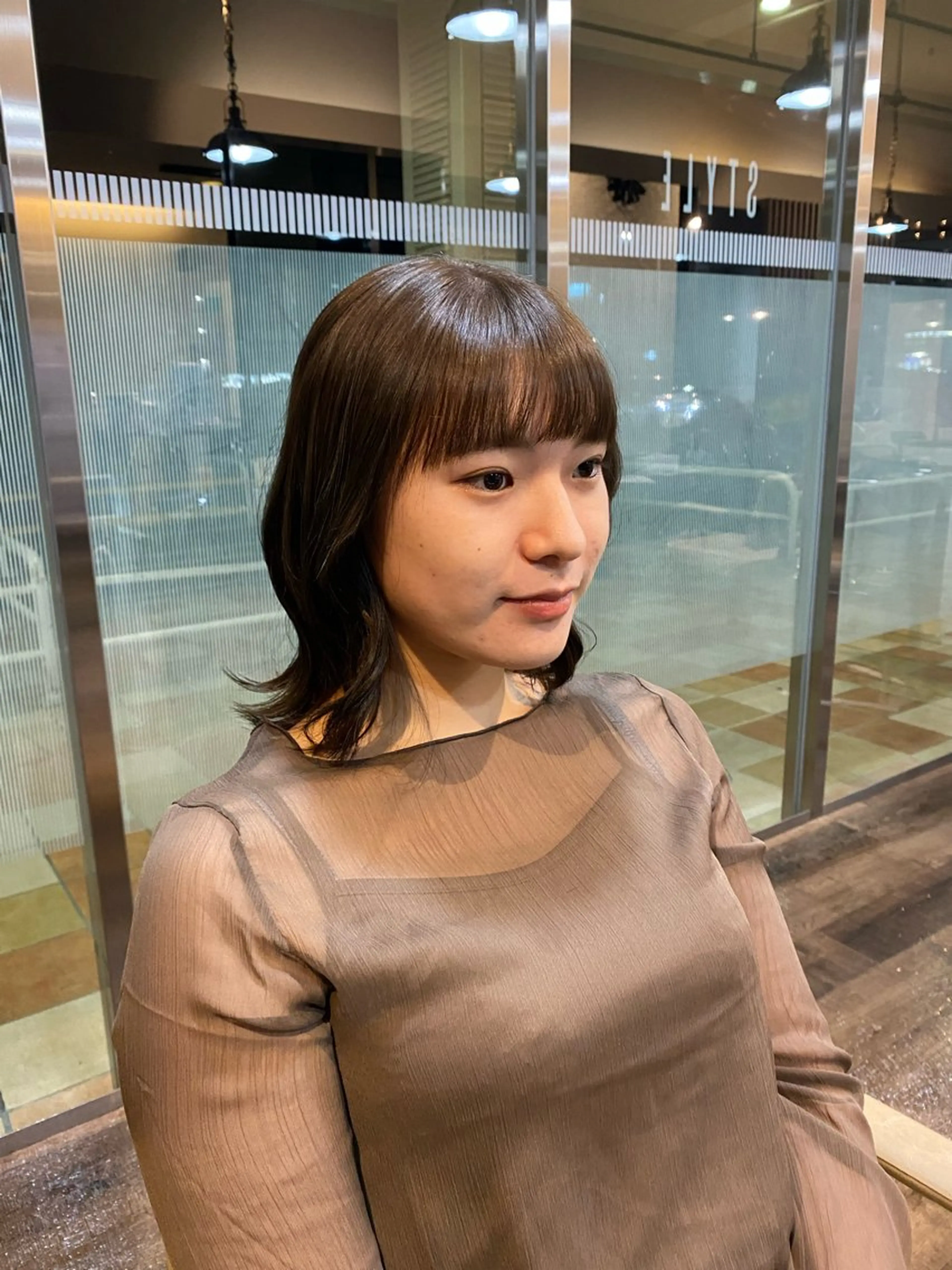 ミディアム カラー カット ヘアカラー トリートメント STYLE エキシティ店所属・【似合わせパーマ】 STYLE 杉原　魁のヘアスタイル