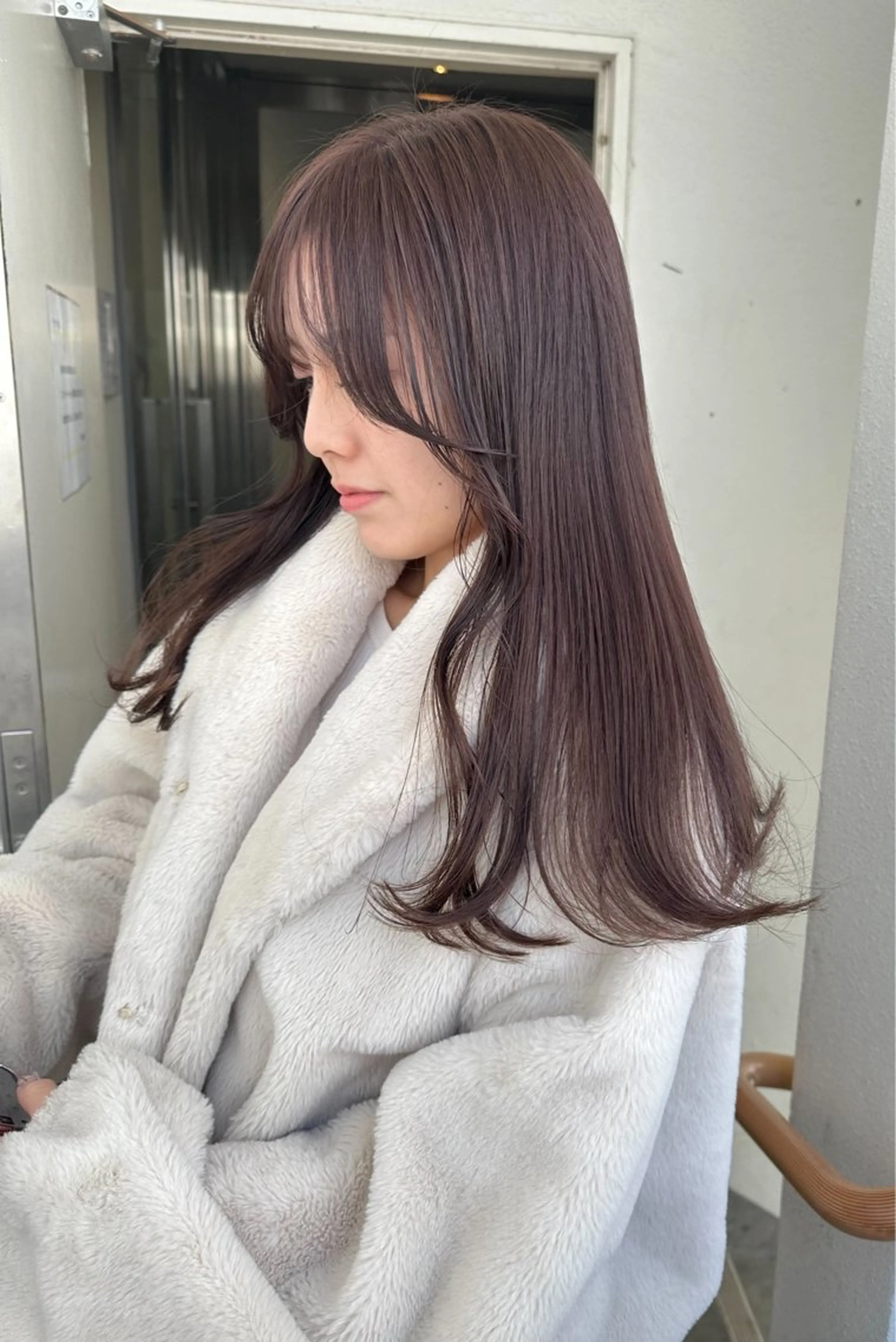 ロング カラー ヘアアレンジ ベージュカラー ブリーチ ケアブリーチ ダブルカラー ハイライトカラー ヘアカラー lani 天神大名/ブリーチのヘアスタイル