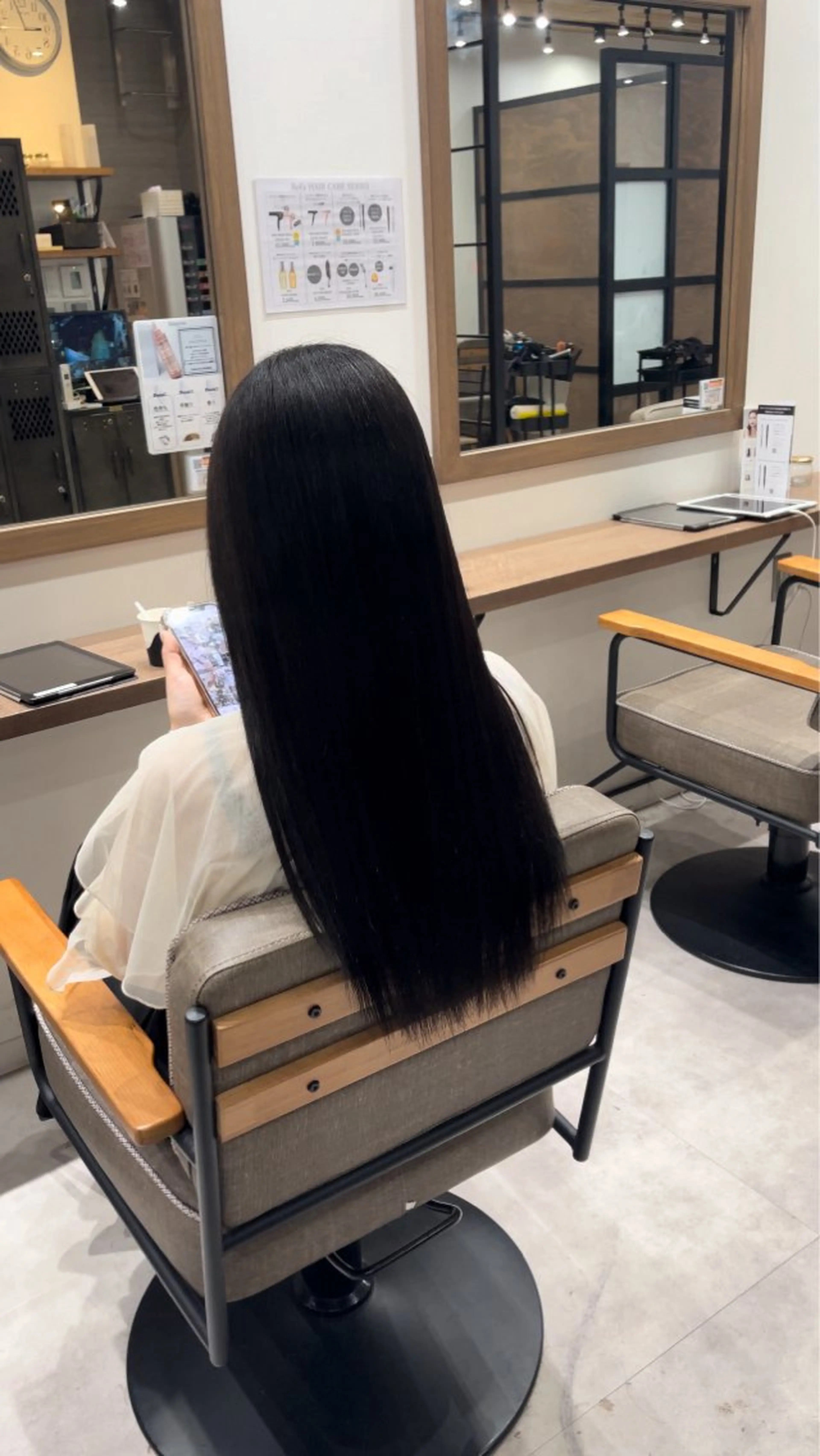 ロング ヘアカラー トリートメント 朝5分でキマる艶髪 ／ヤマダのヘアスタイル