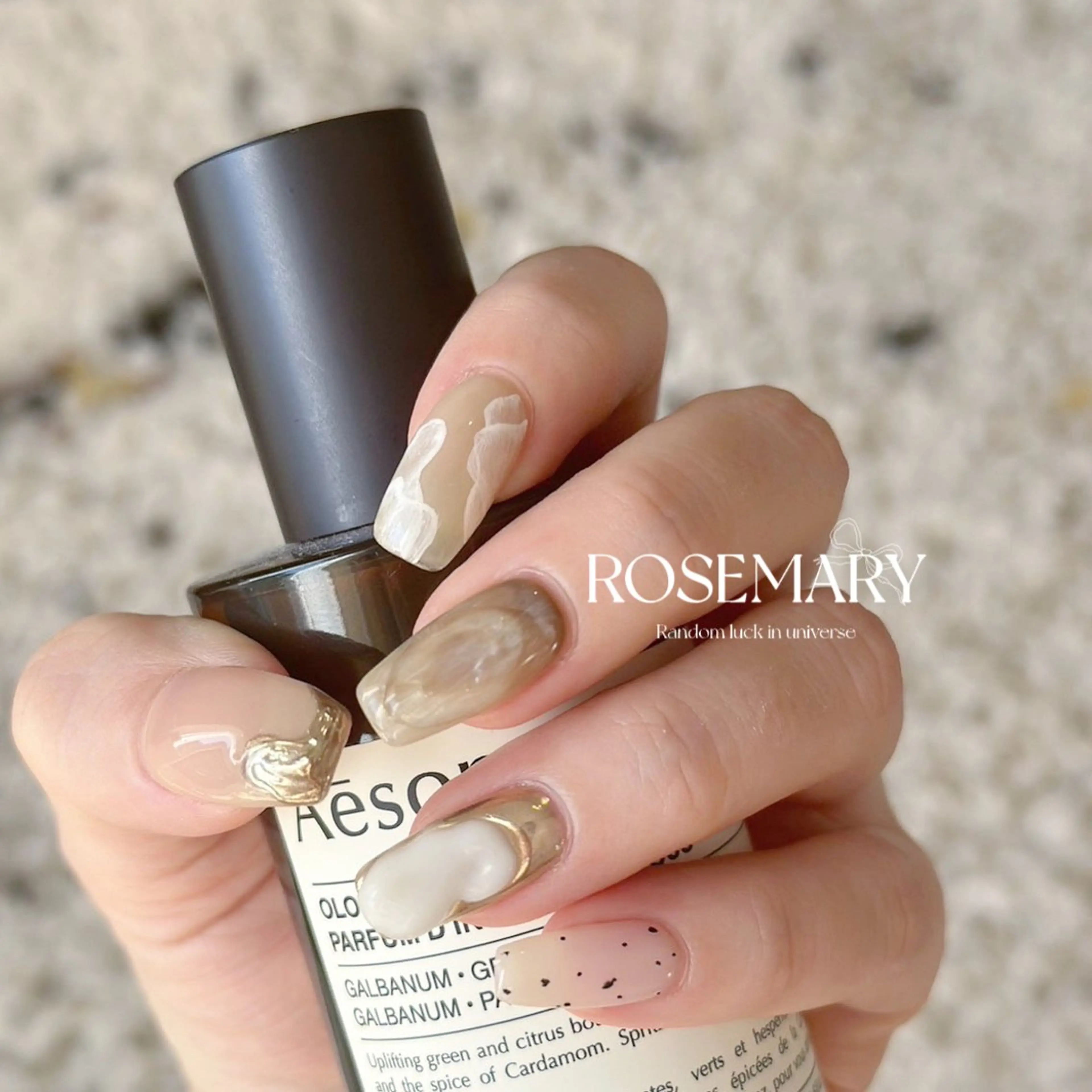 ネイル 持ち込み ハンドネイル ROSE・MARY 木村のネイルデザイン