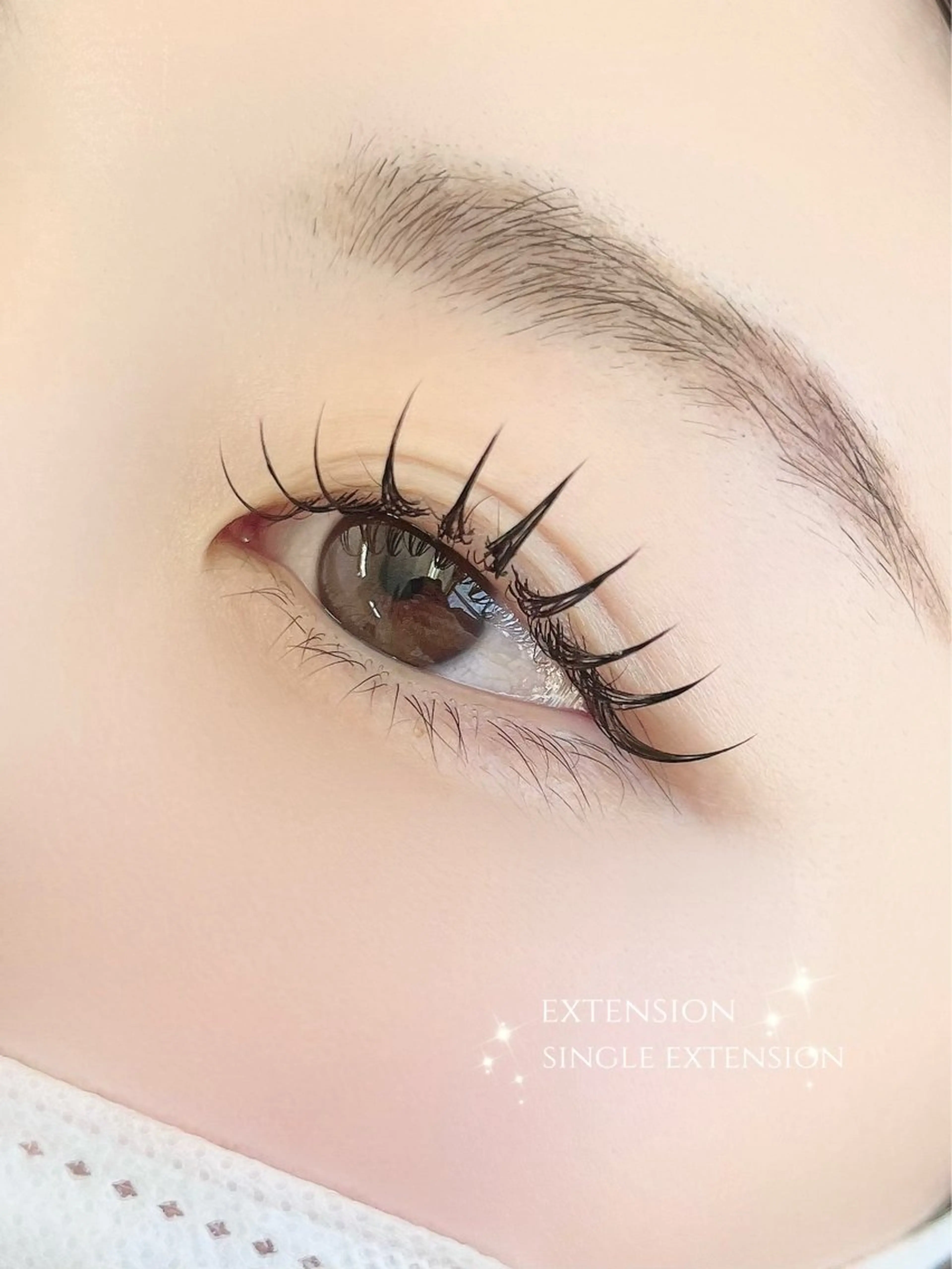 マツエク・マツパ ナチュラル マツエク 佐藤 実優のマツエク・マツパデザイン