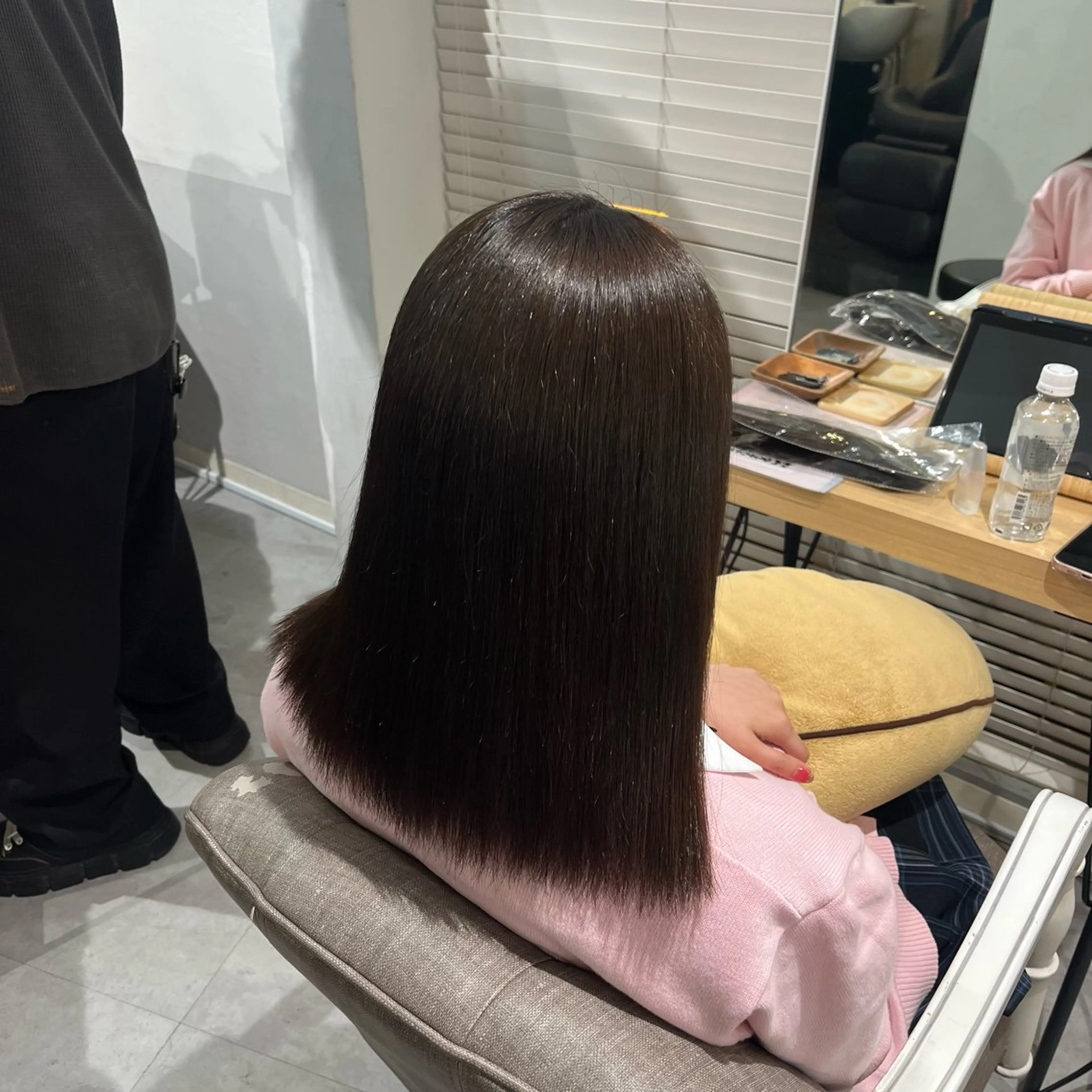 セミロング ヘアカラー piLLon sayuriのヘアスタイル