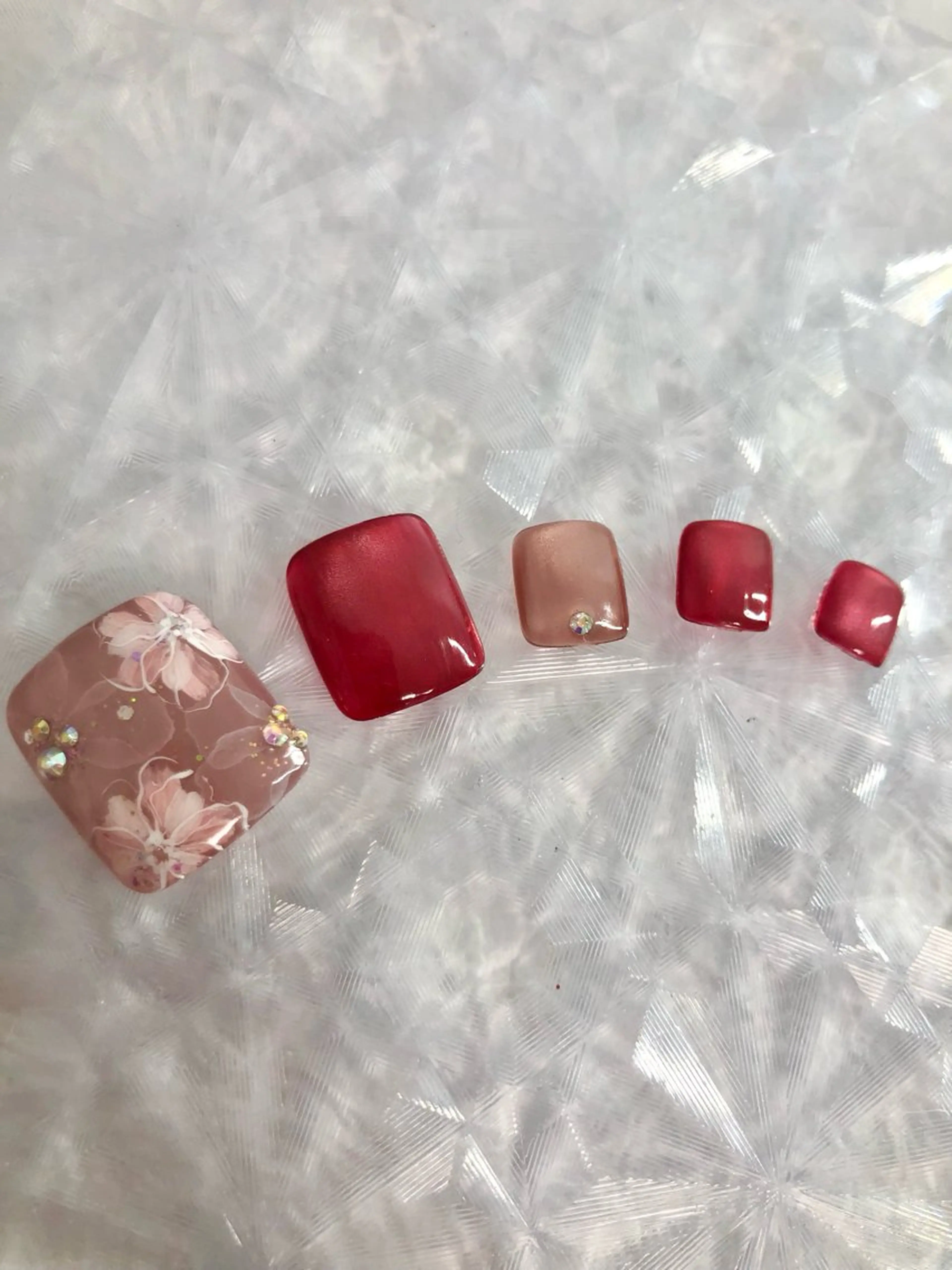 ネイル フットネイル Komuro Erikaのネイルデザイン