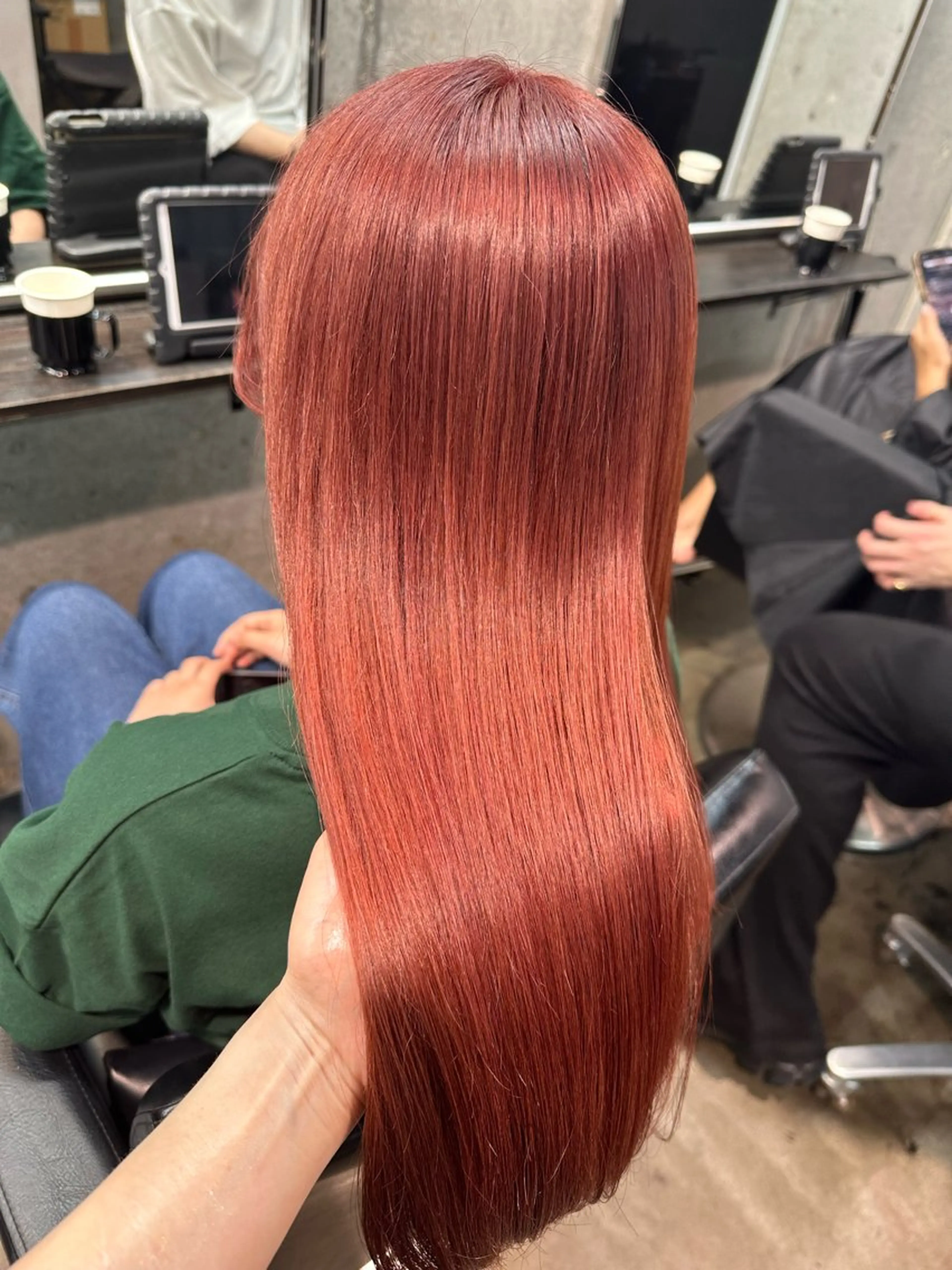 ロング カラー トリートメント 🫧シールエクステ/ カラー🫧アサミ️のヘアスタイル