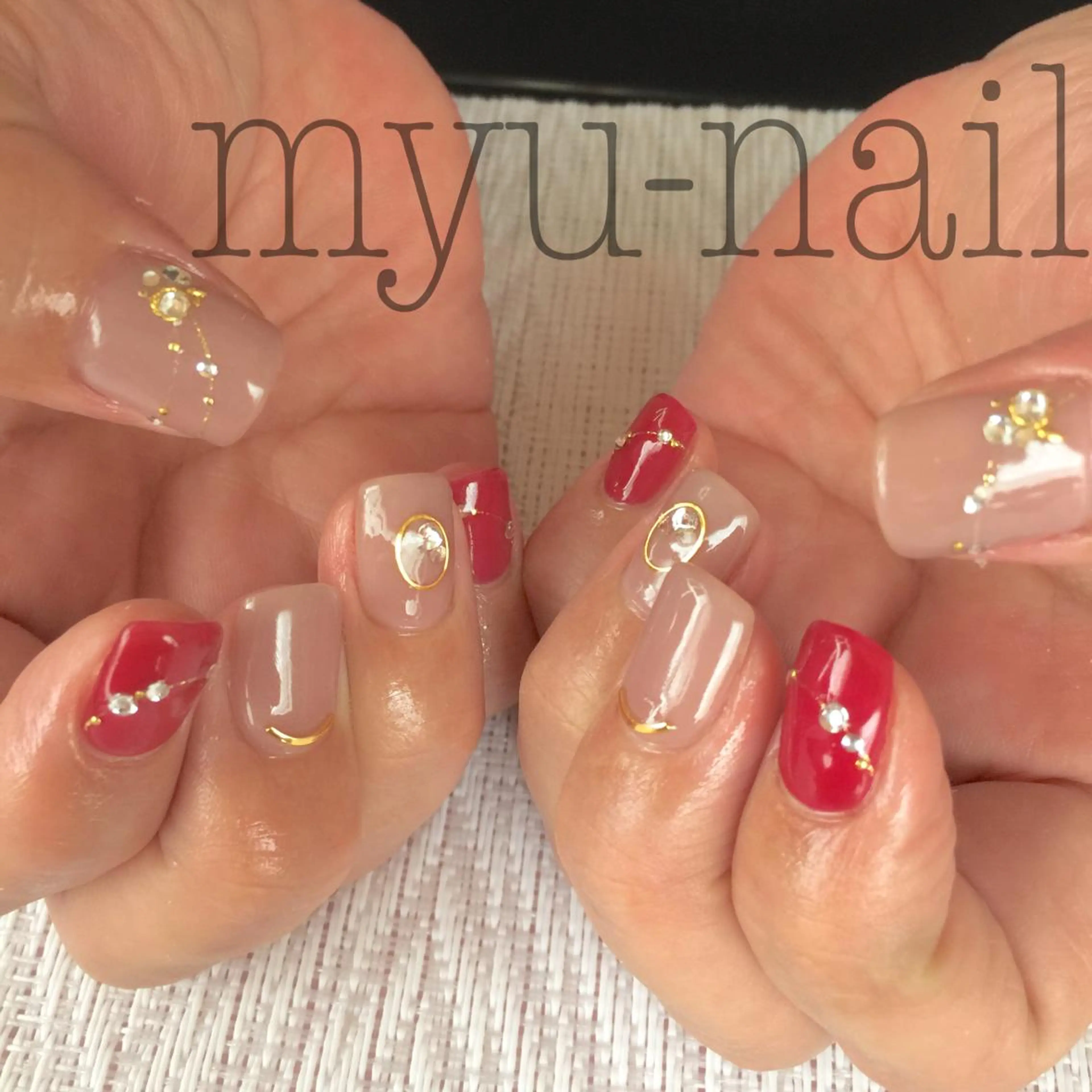 ネイル ハンドネイル ホームサロン myu-nailのネイルデザイン