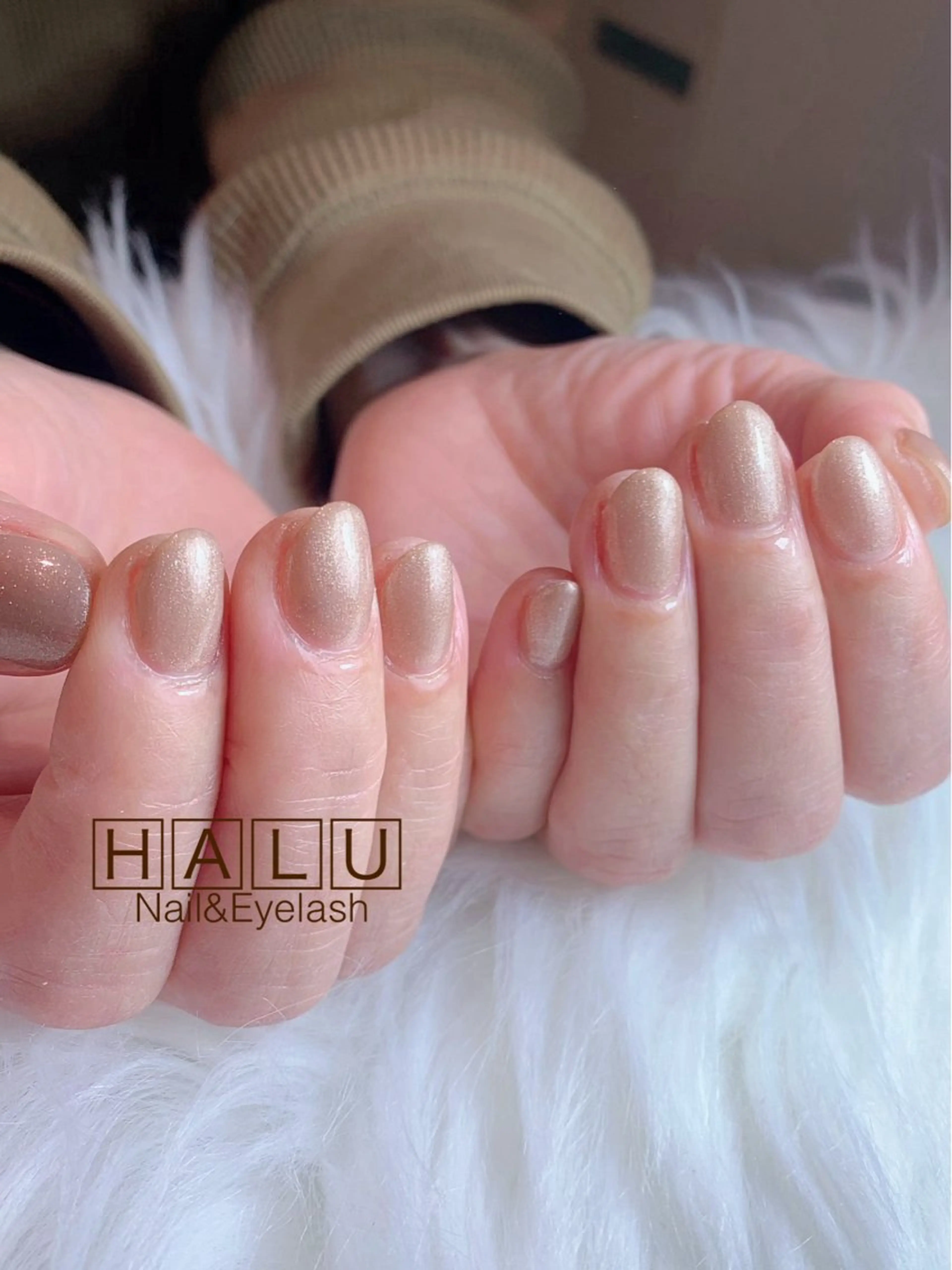 ネイル ラメ(グリッター) HALU ハルのネイルデザイン