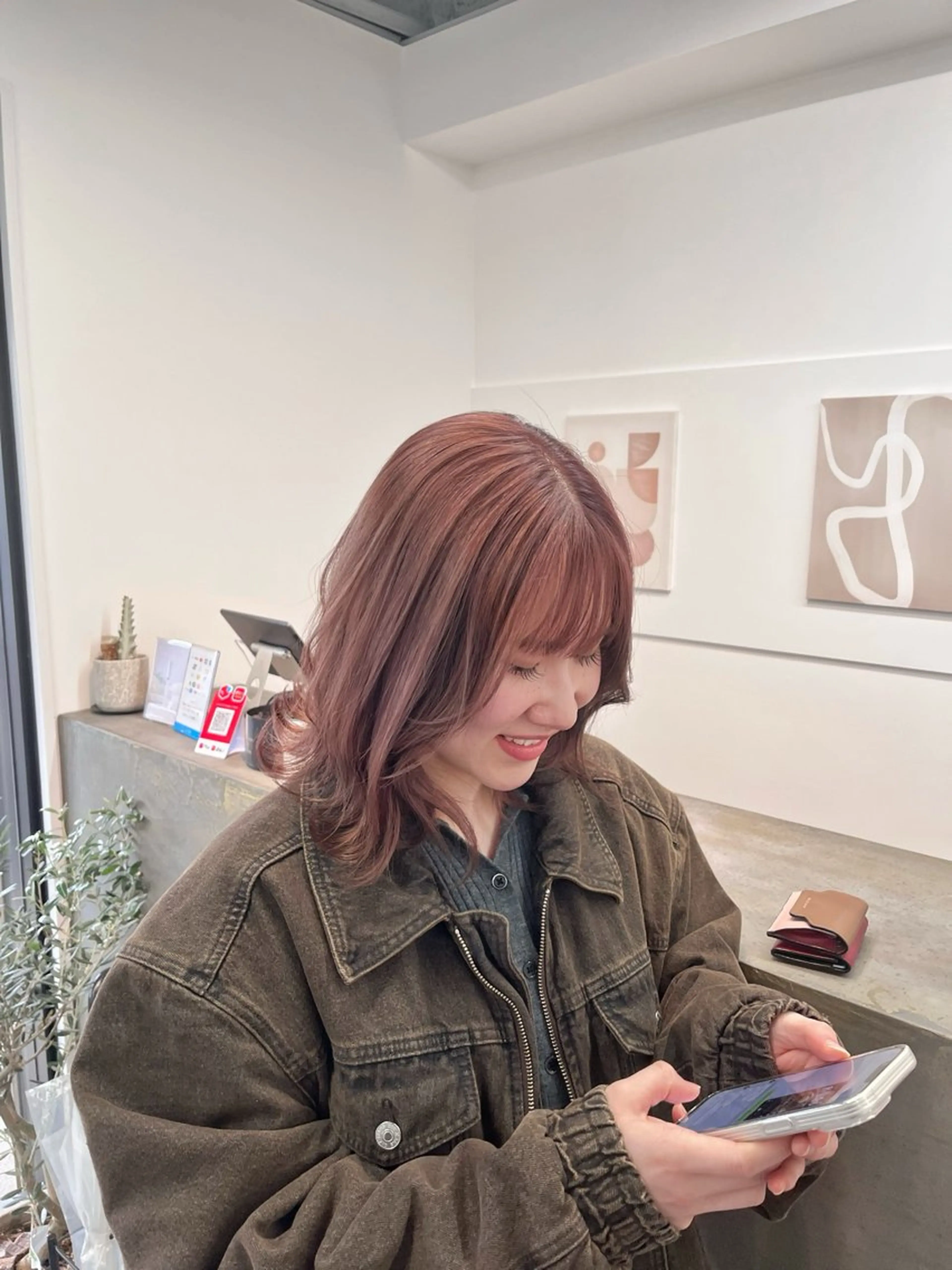 ミディアム カラー hair salon SILLO.のヘアスタイル