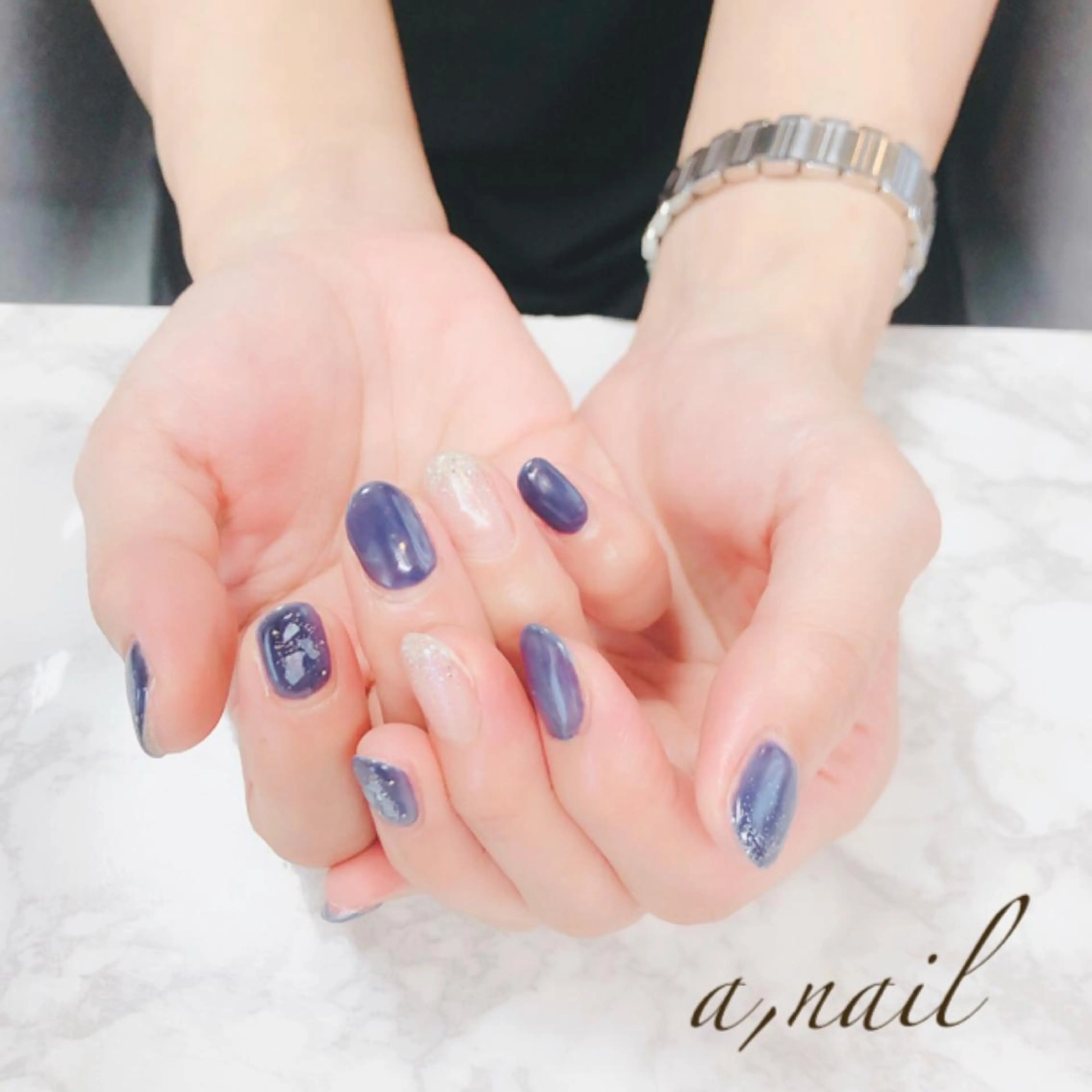 ネイル フットネイル ジェルネイル グラデーション オフィスネイル ワンカラーネイル ハンドネイル ネイルサロン エーネイルのネイルデザイン