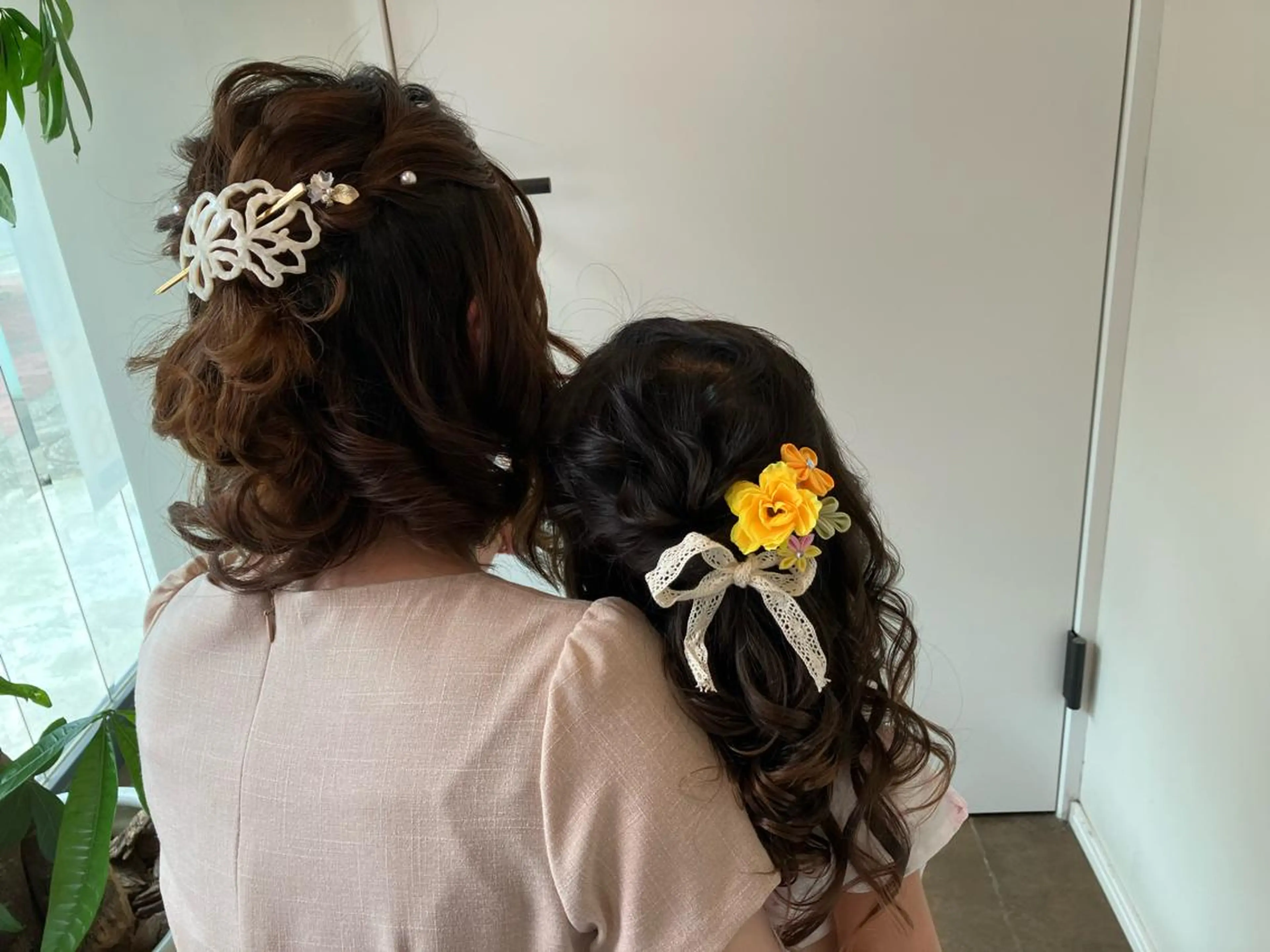 ヘアアレンジ ハーフアップ Hair&Make Nahoのマツエク・マツパデザイン