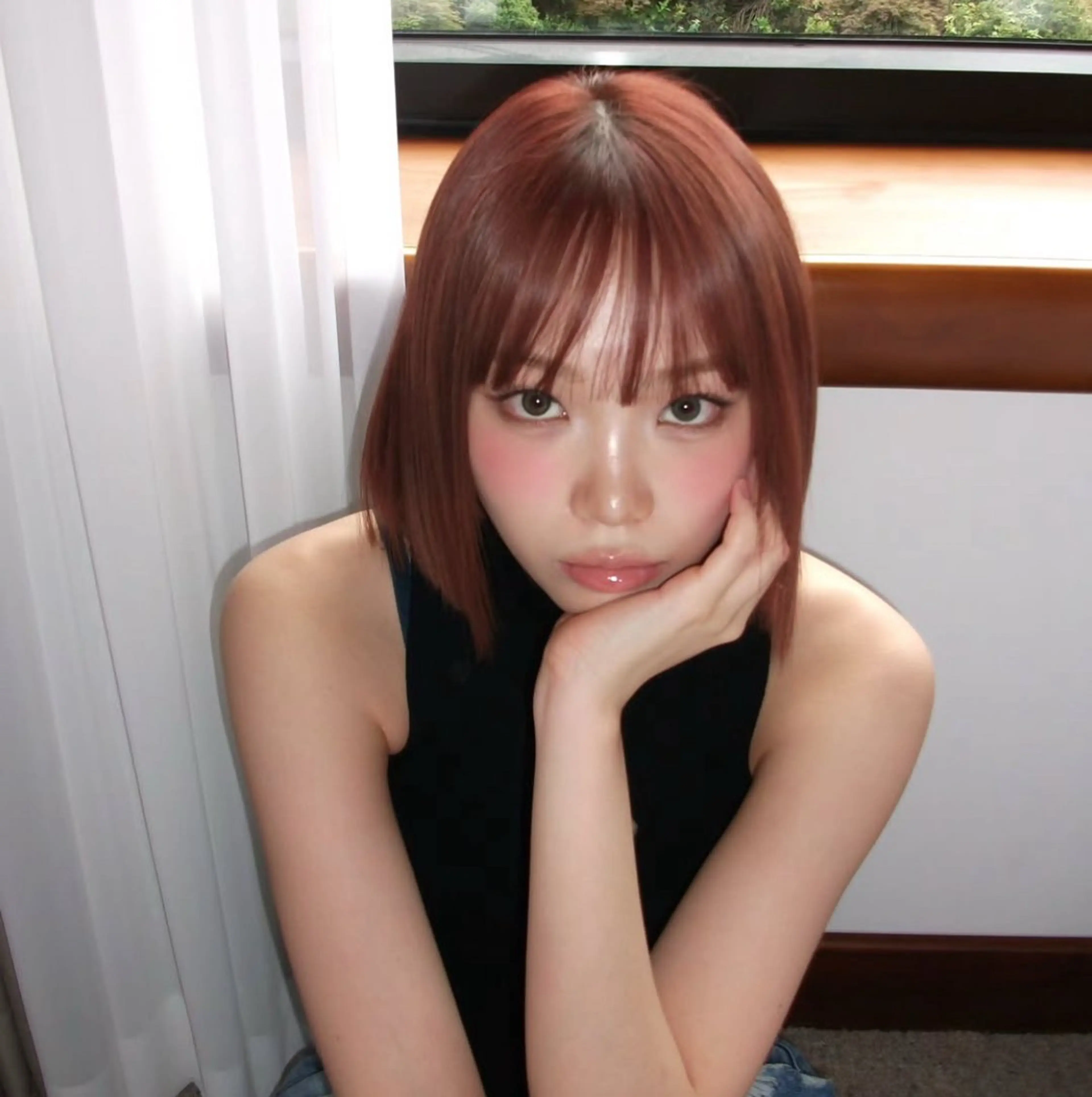 ショート ボブ AIN.ANLY.所属・韓国ｶﾞｰﾘｰ 🎀ミスズ🩰のヘアスタイル