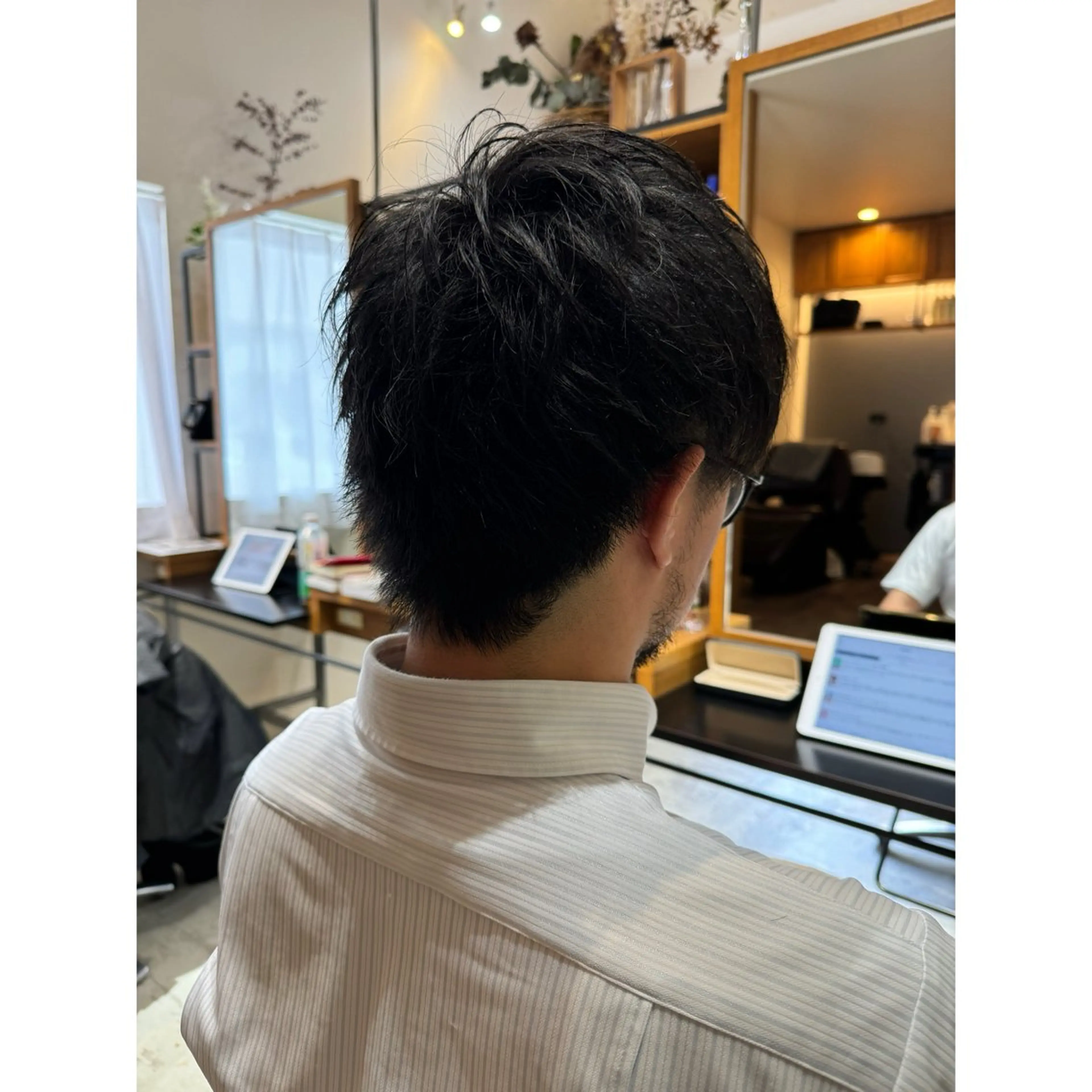 ショート 喜友名洸季 anoneのヘアスタイル