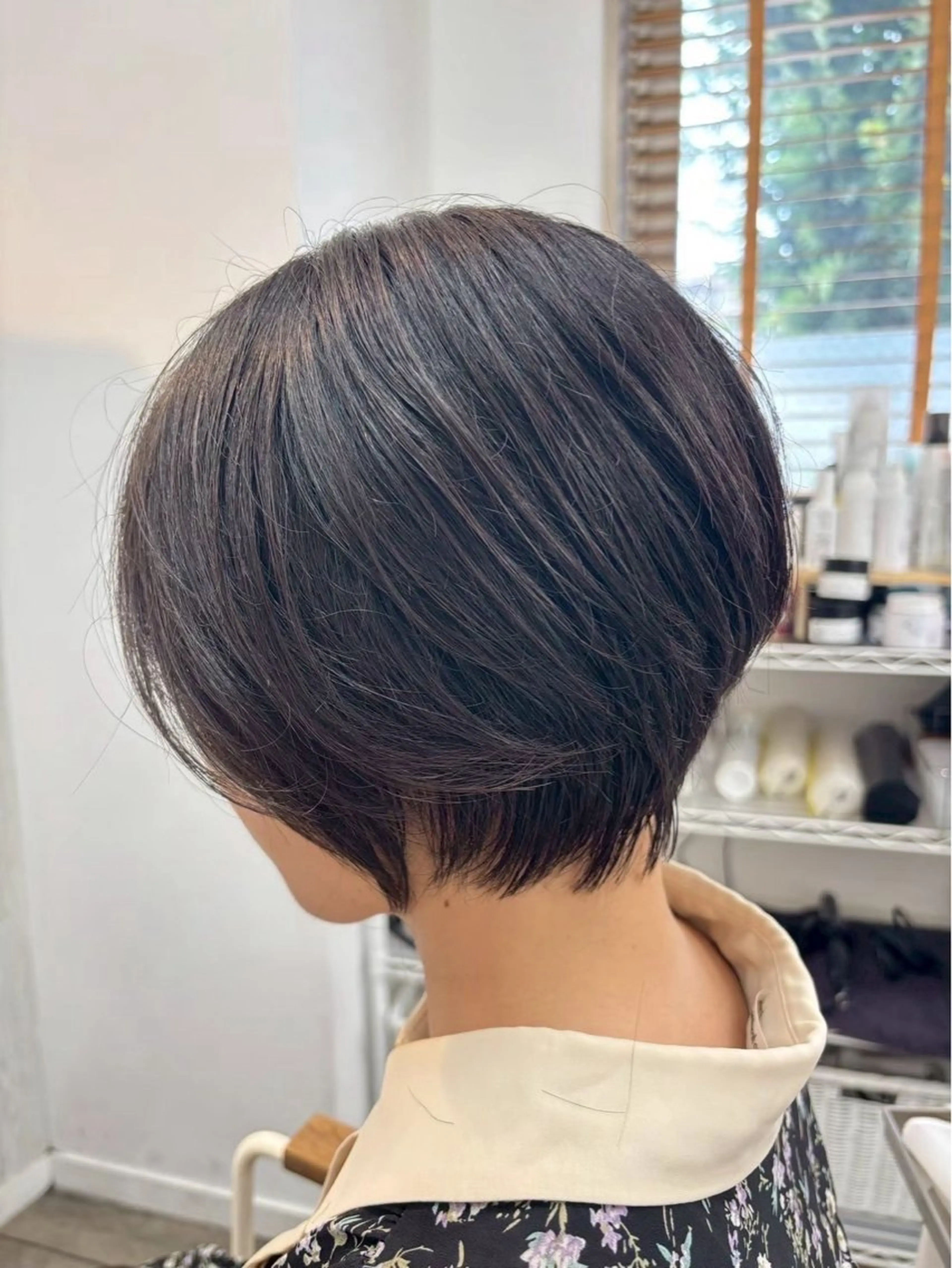 ショート ショートボブ ボブ ショートヘア カット Misaki/坂戸/ 艶カラーのヘアスタイル