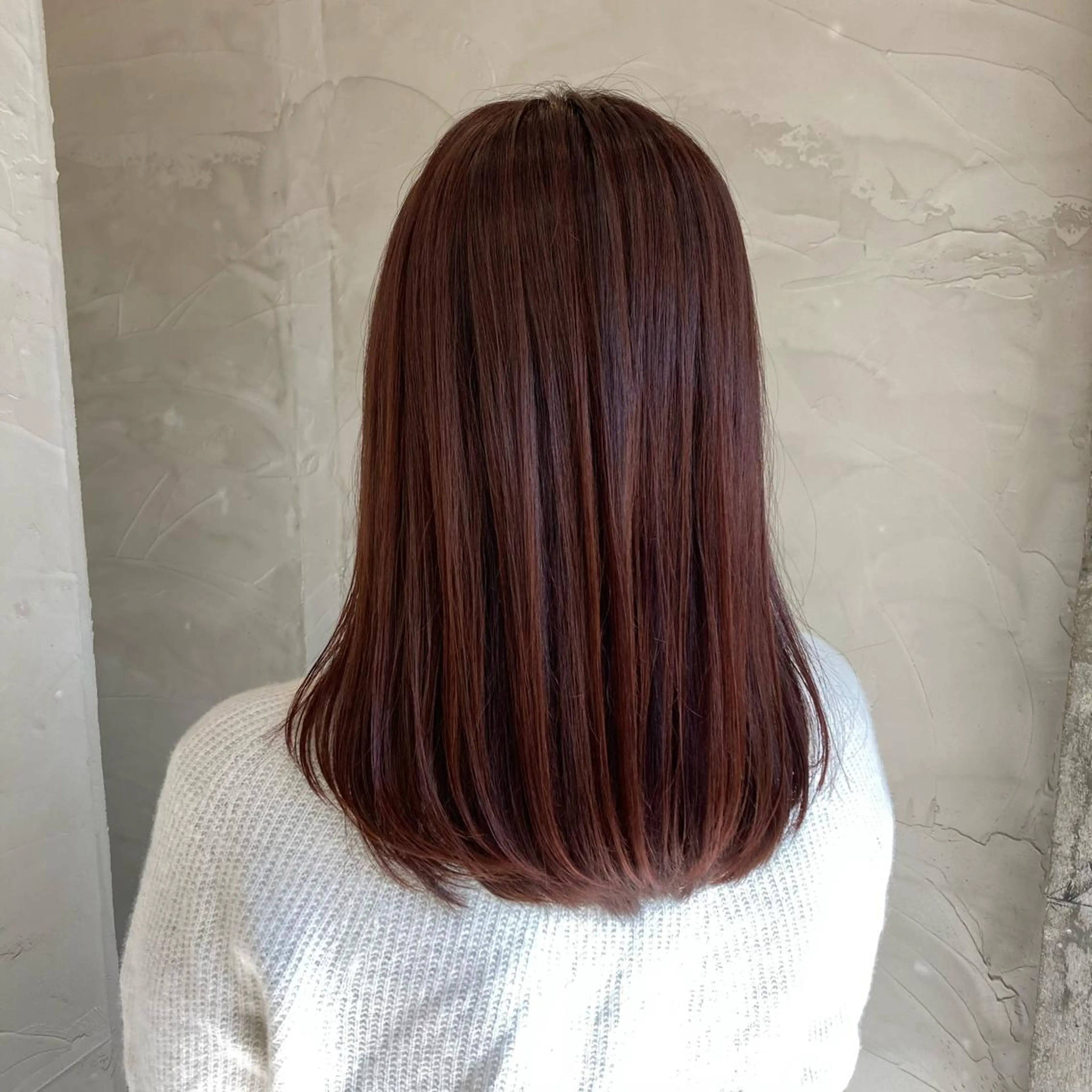 ミディアム 韓国レイヤーカット★ 小林大樹のヘアスタイル