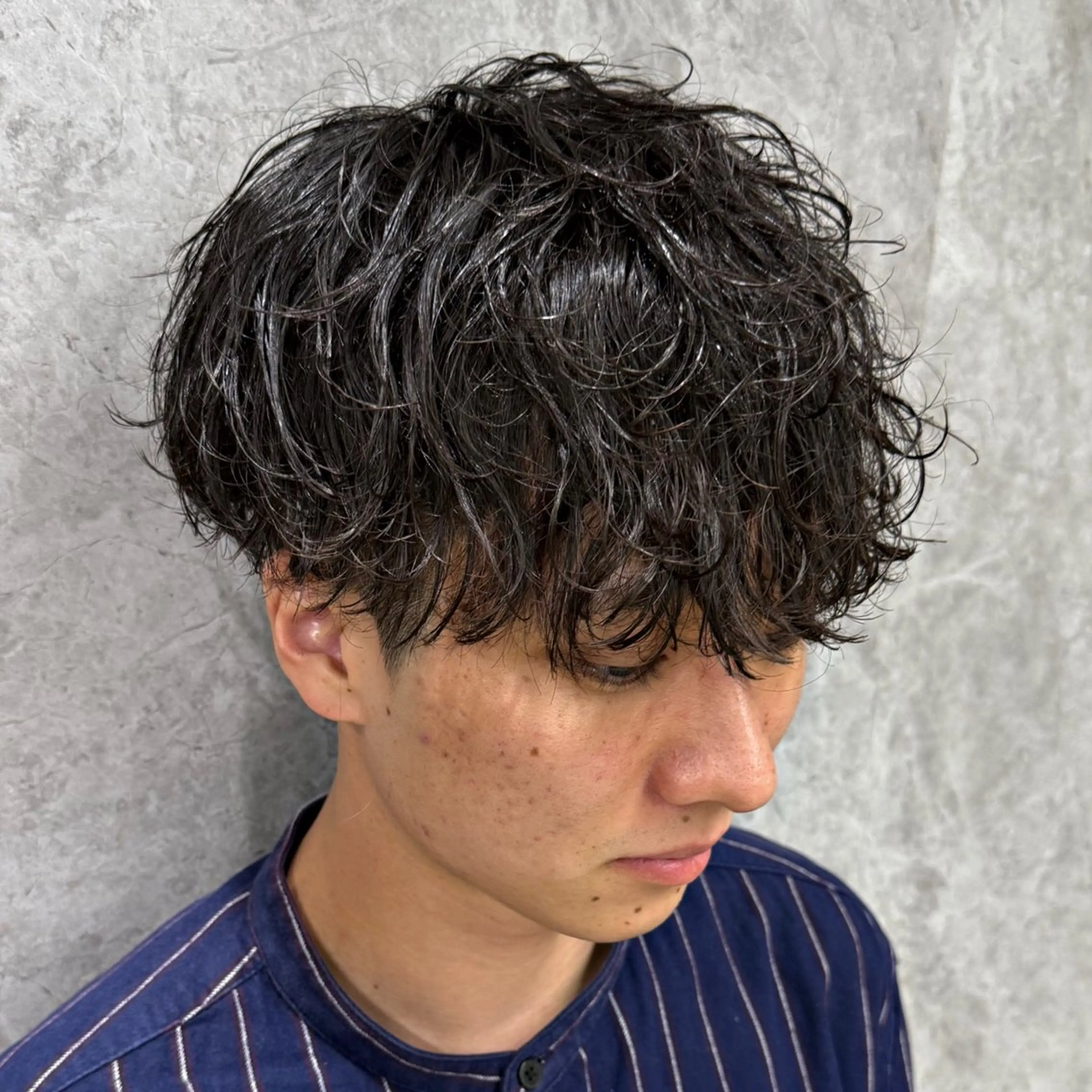 ショート 💈メッシュパーマ 特化💈ユウマ💈のヘアスタイル