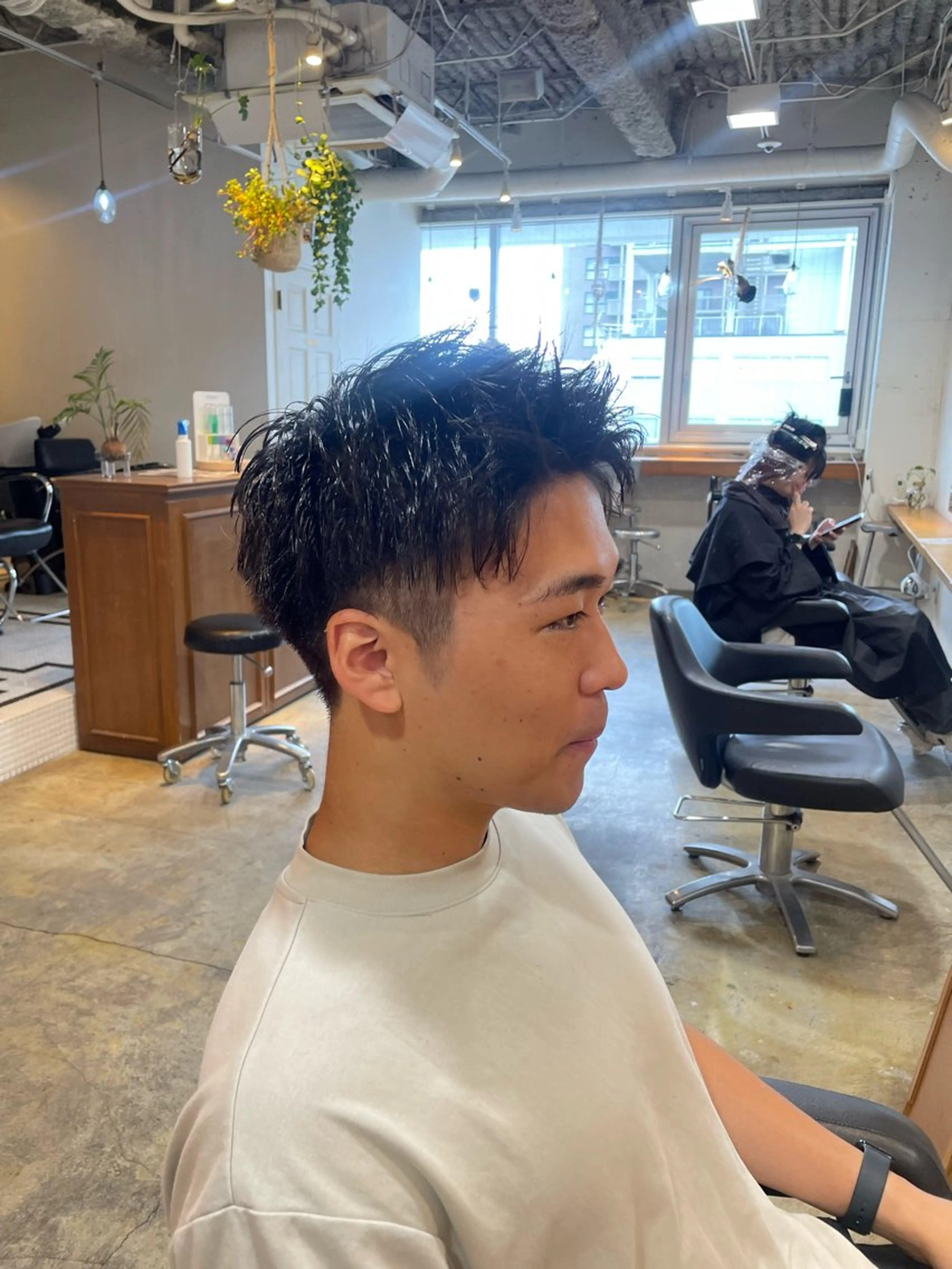 ショート メンズ メンズショート ショートヘア RIN／韓国ヘア レイヤーカットのヘアスタイル