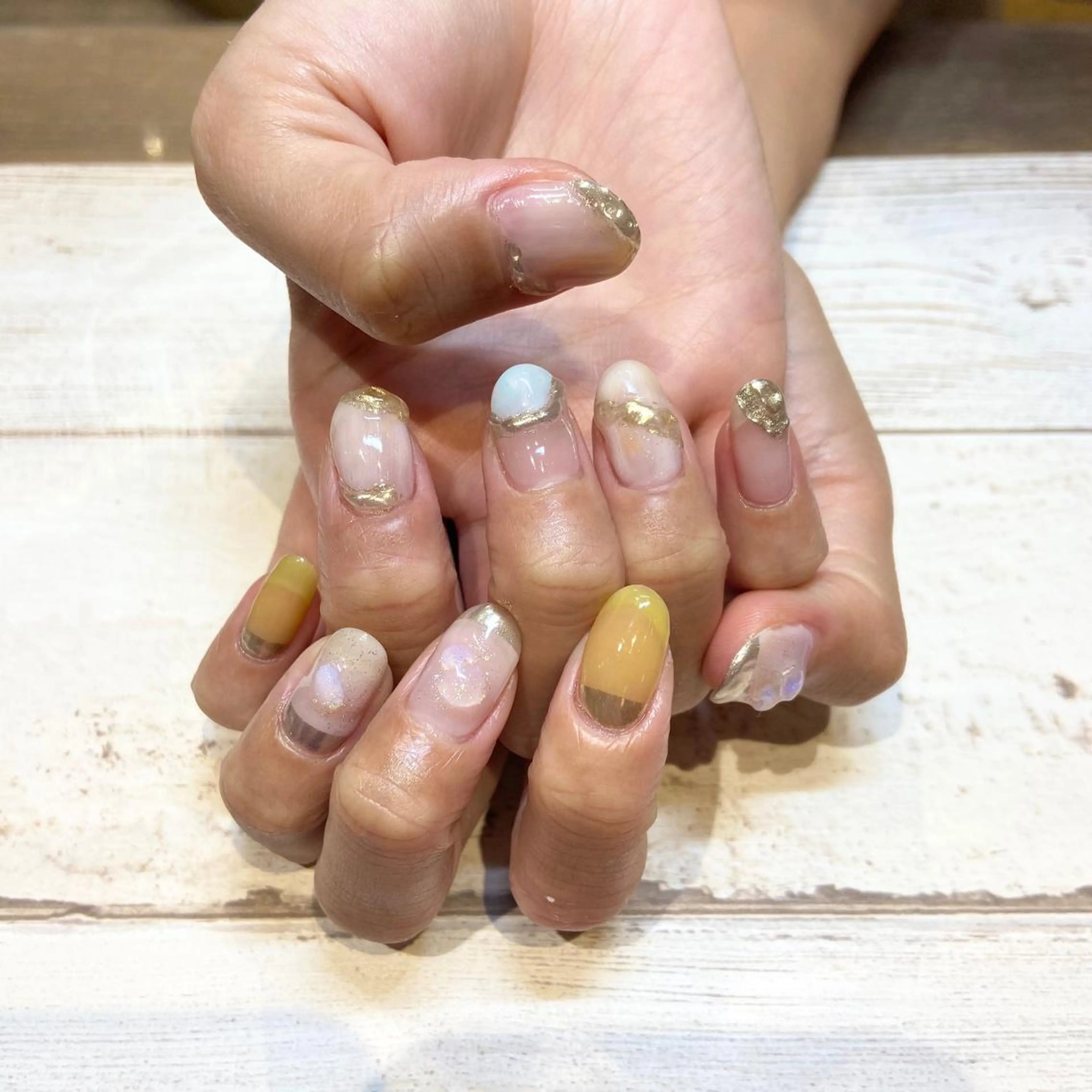 ネイル ハンドネイル happiness プライベートサロンのネイルデザイン