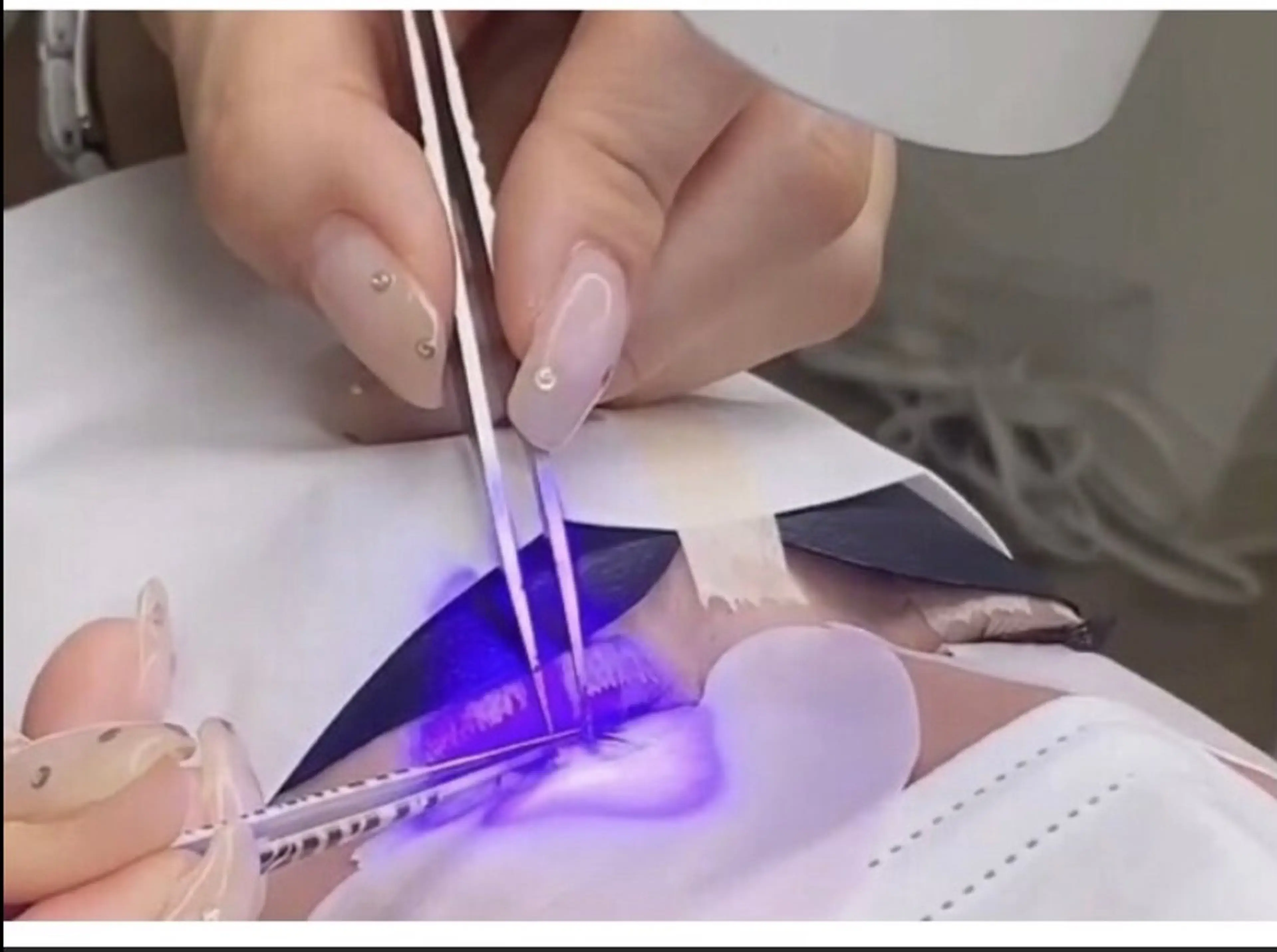 最新技術☆LEDエクステ100本​〜​の写真