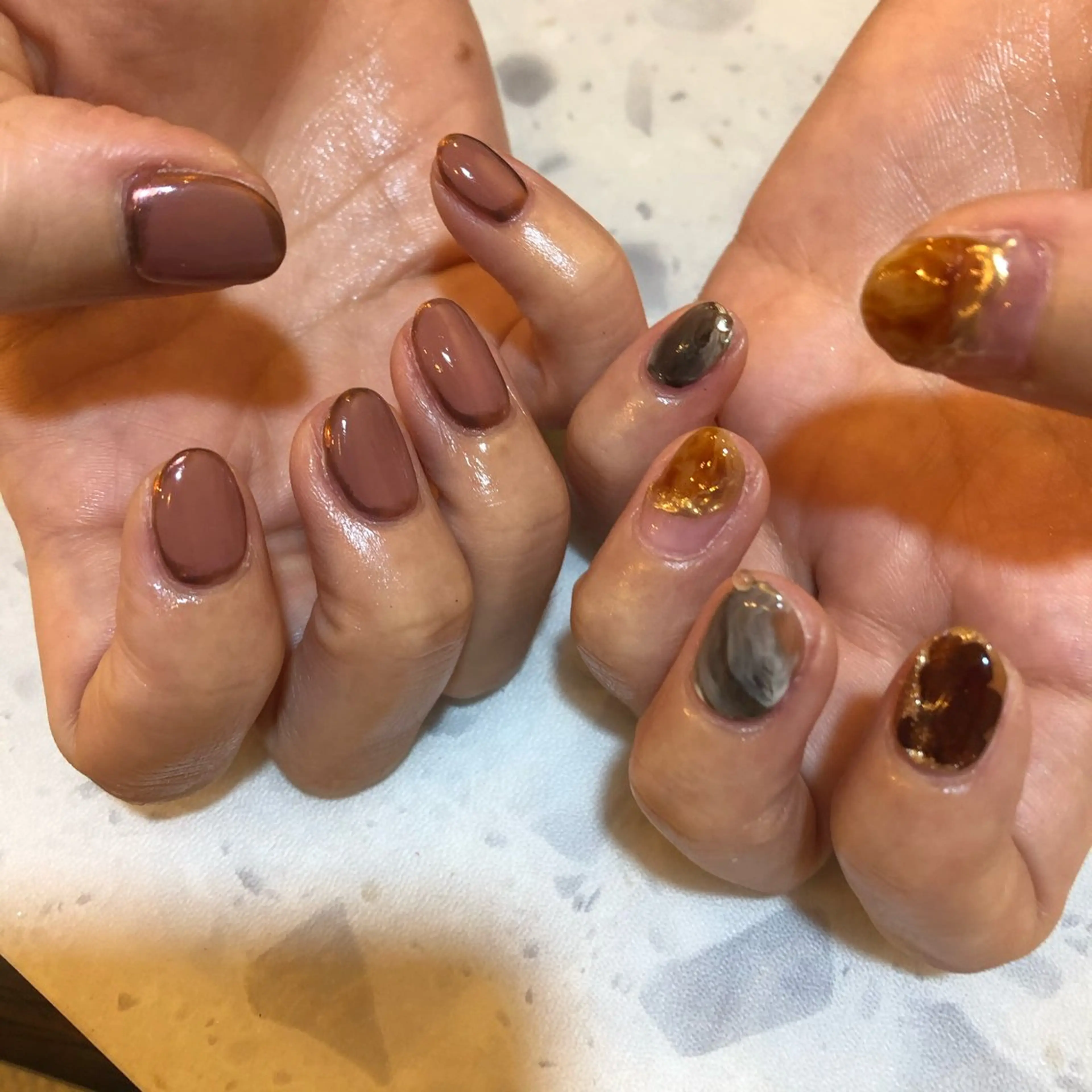 ネイル ハンドネイル フットネイル 🌕akuri🌖 nuance/専門のネイルデザイン