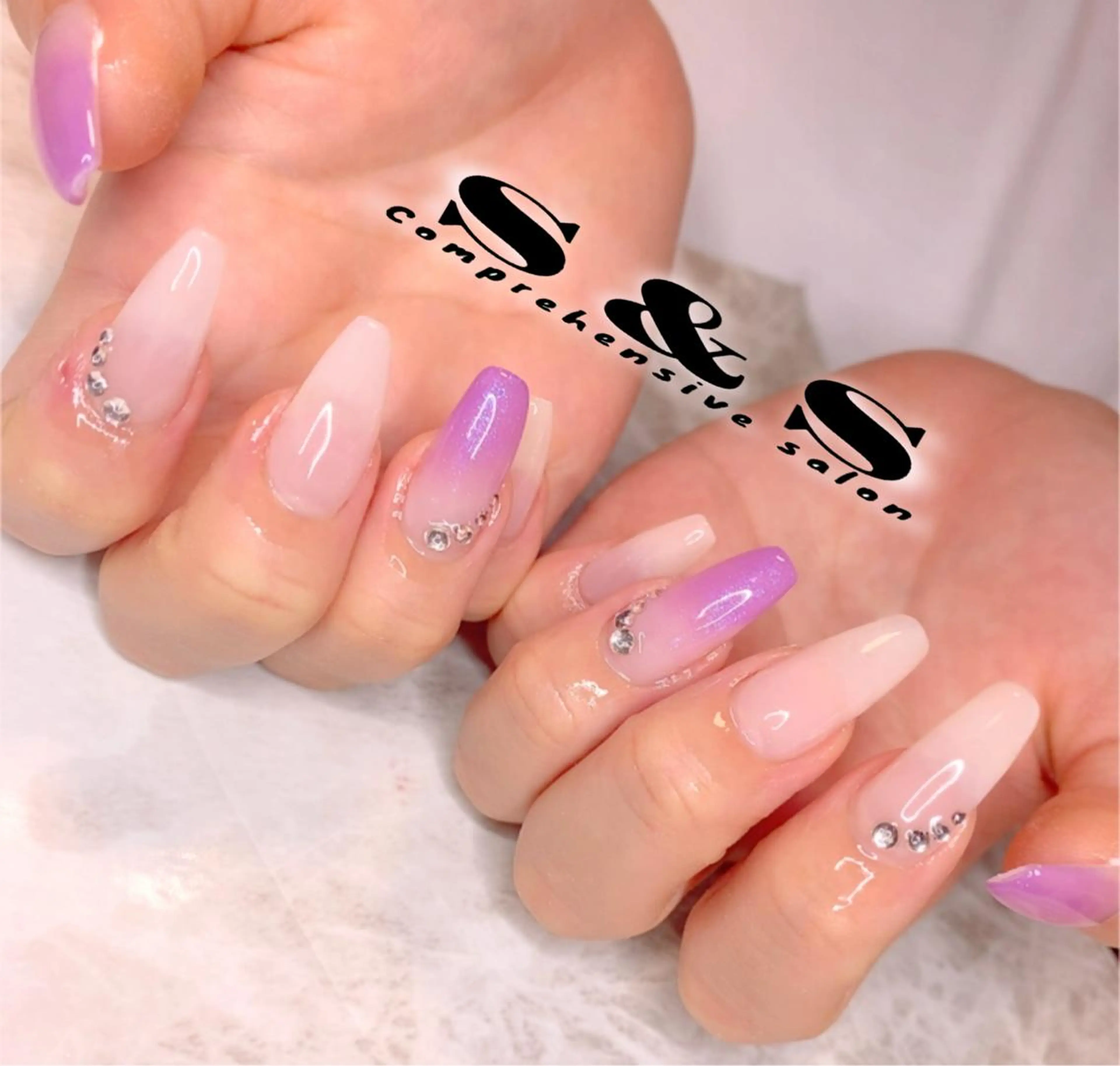 ネイル 長さ出し メンズネイル 持ち込み スカルプネイル S&S 村田小百合のネイルデザイン