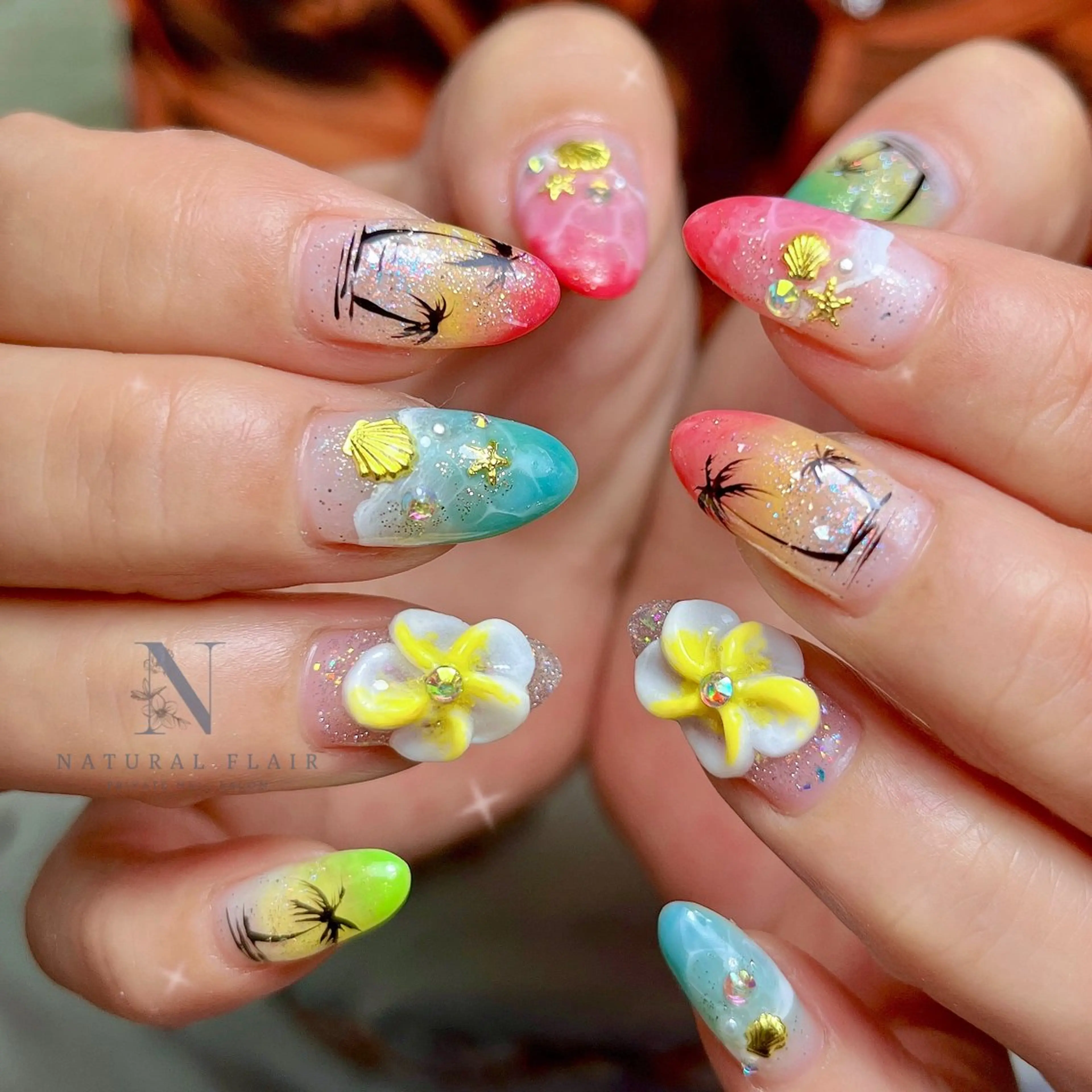 ネイル natural flairのネイルデザイン