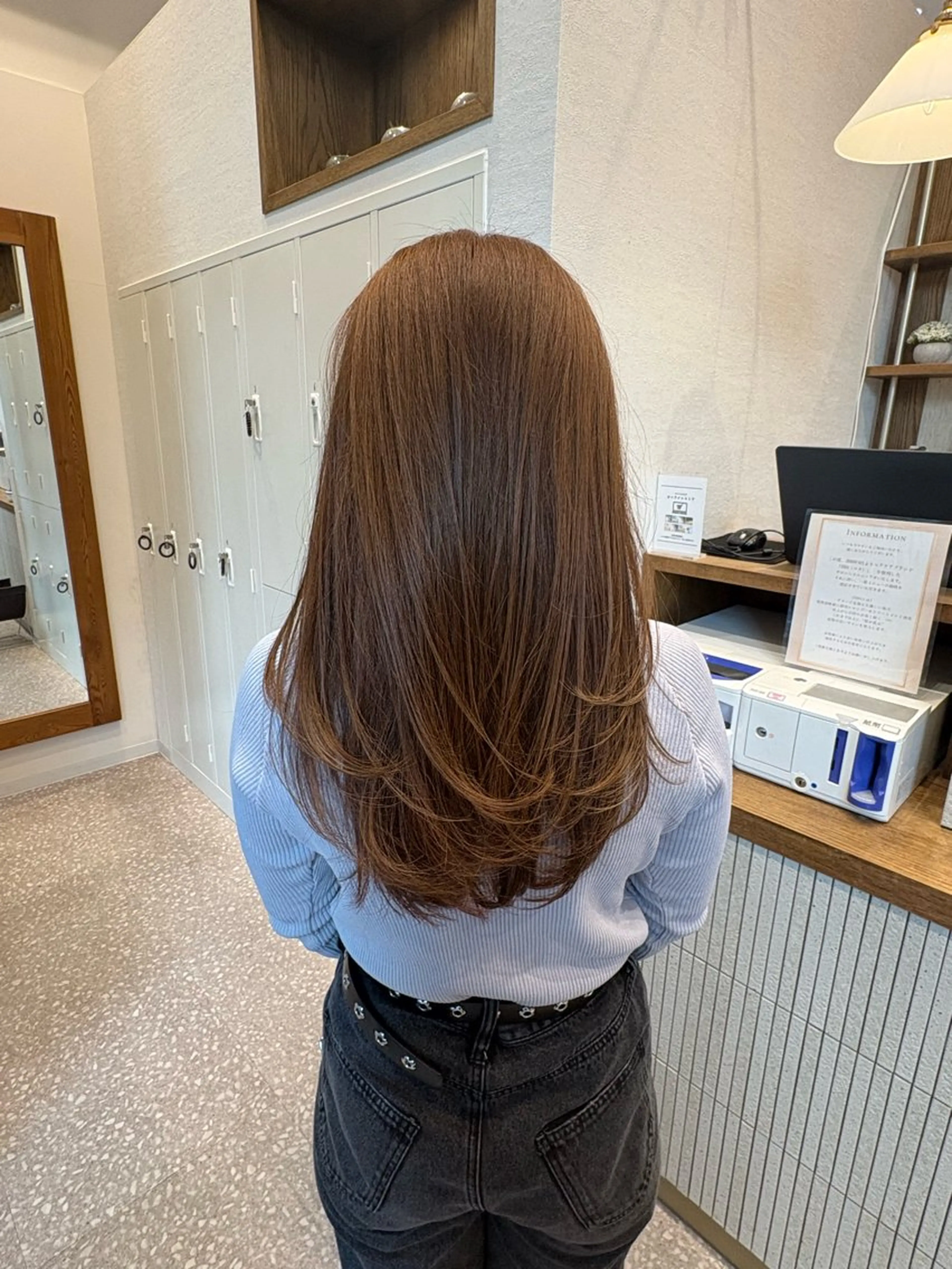 セミロング カット ヘアカラー トリートメント Maria 🫧【仙台東口】のヘアスタイル