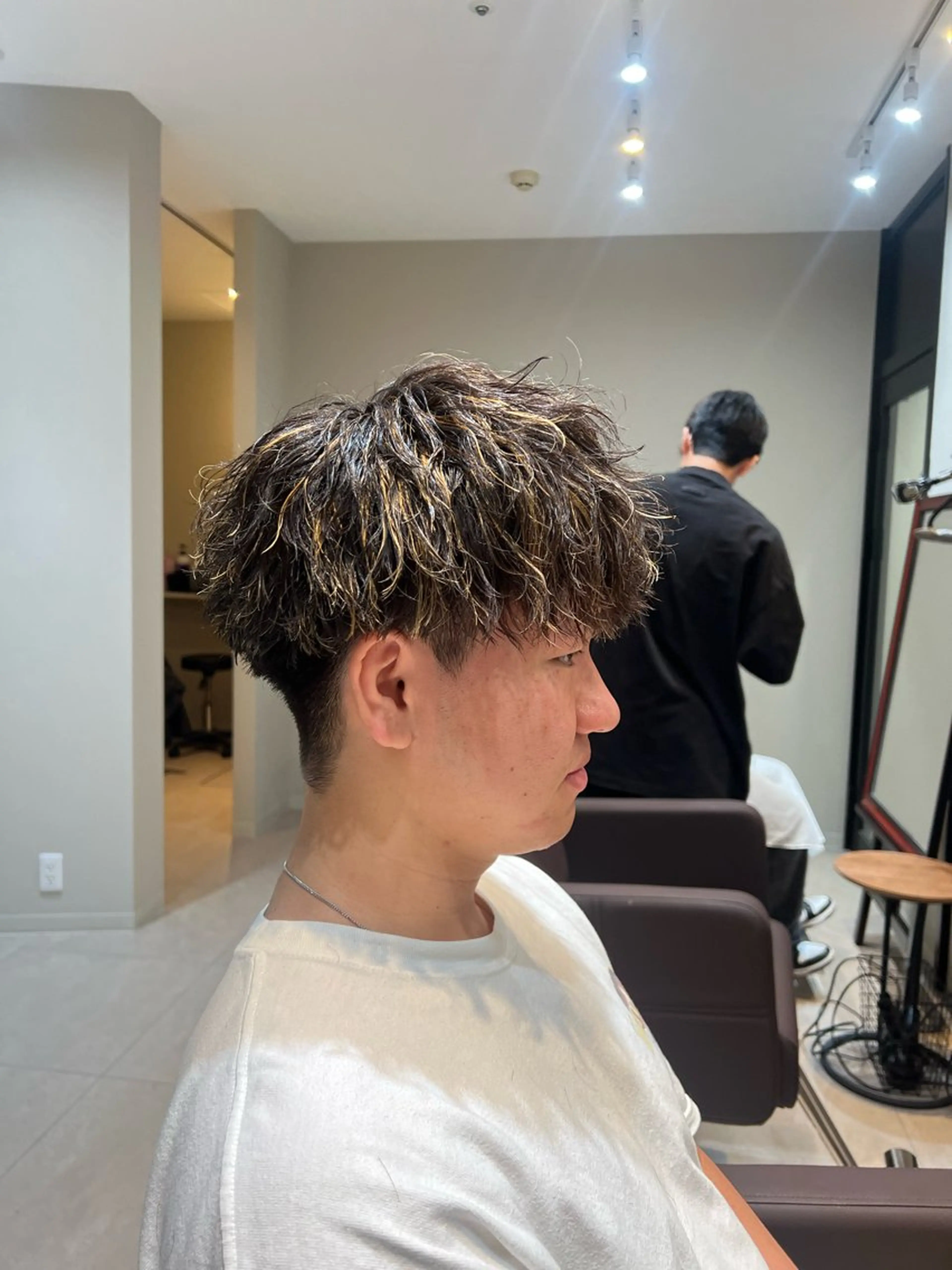 [新規限定] カット+ハイライト+パーマ(ツイストスパイラルパーマ) 18,700の写真