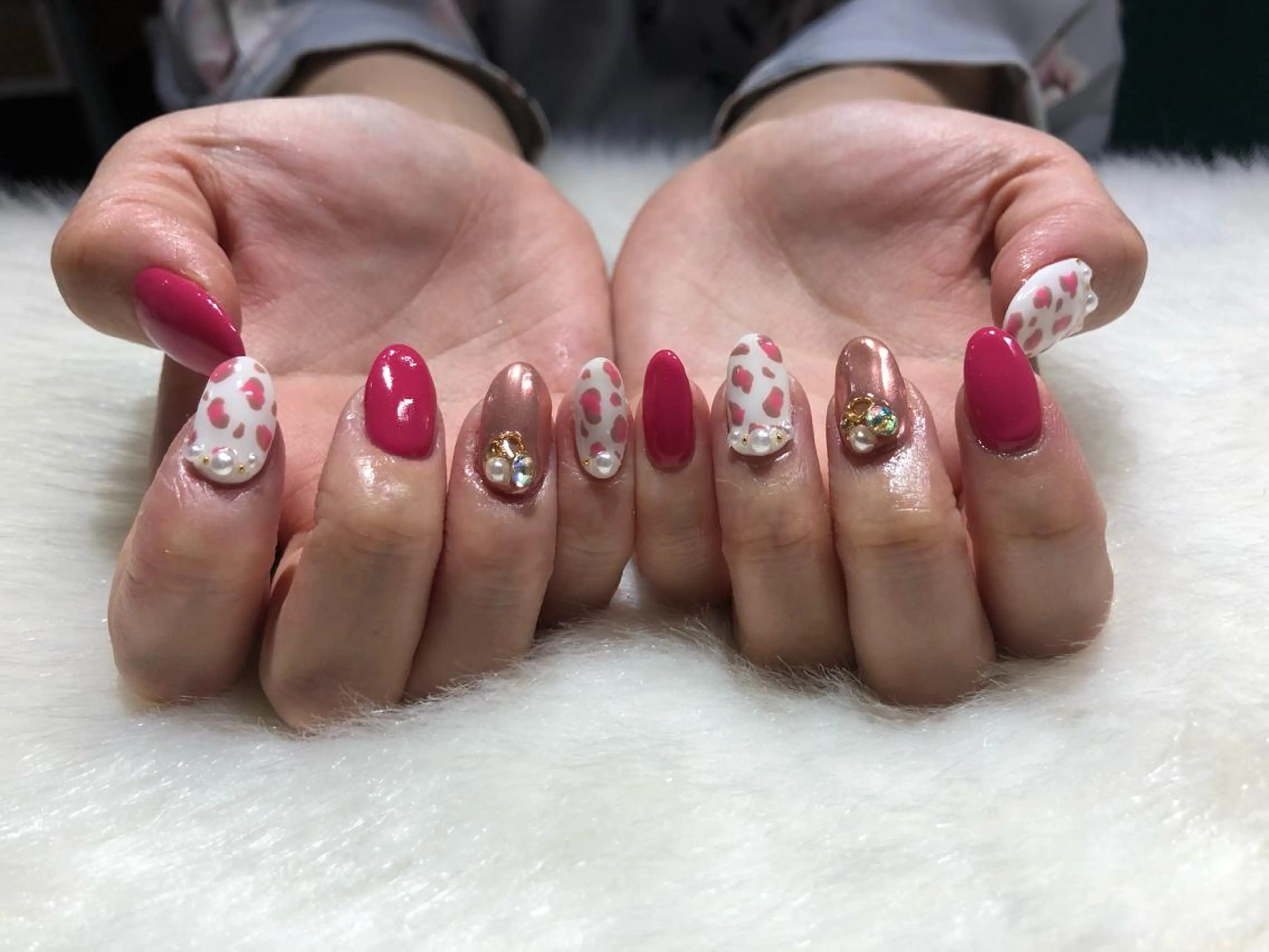 ネイル Amber21.所属・Nagahama Akariのネイルデザイン