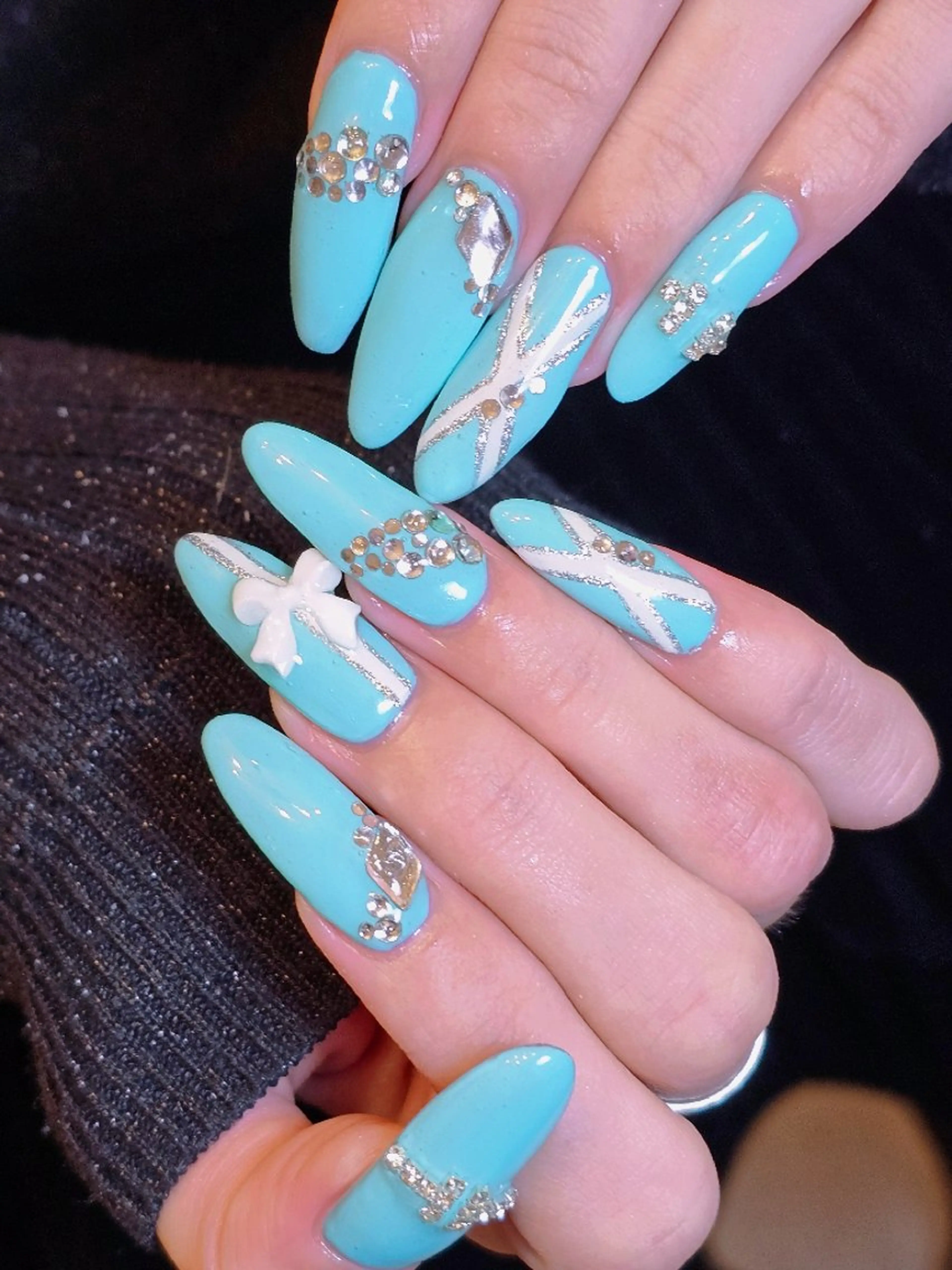 ネイル 韓国ネイル 冬ネイル ハンドネイル Nail Jのネイルデザイン