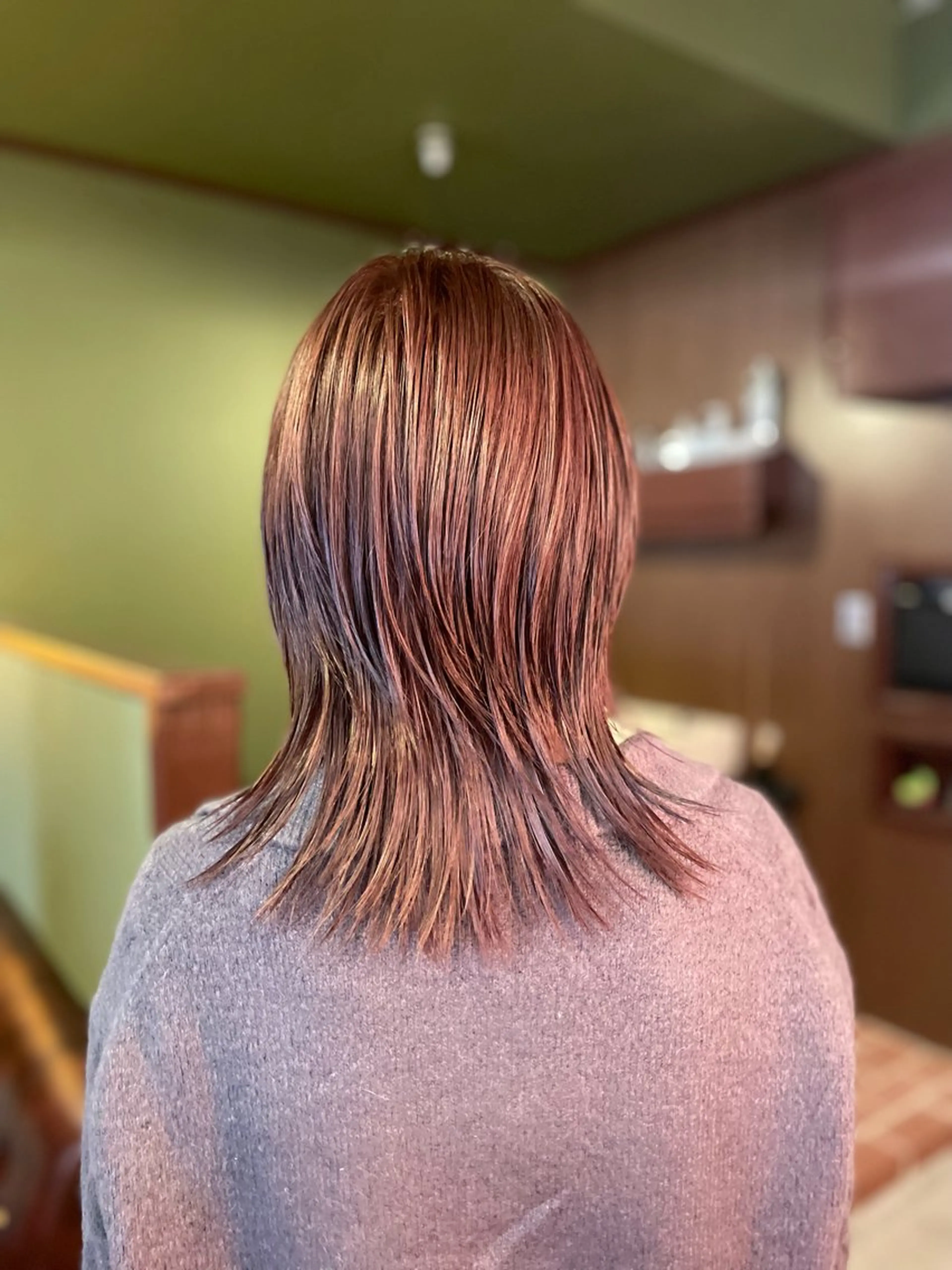 ミディアム カラー カット ヘアカラー トリートメント PATH-hair. storeのヘアスタイル